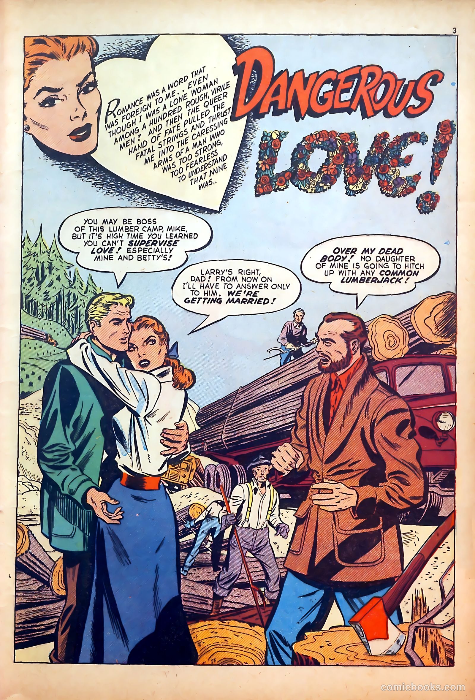 Darling Love #4 (1950) — page 3 of 52