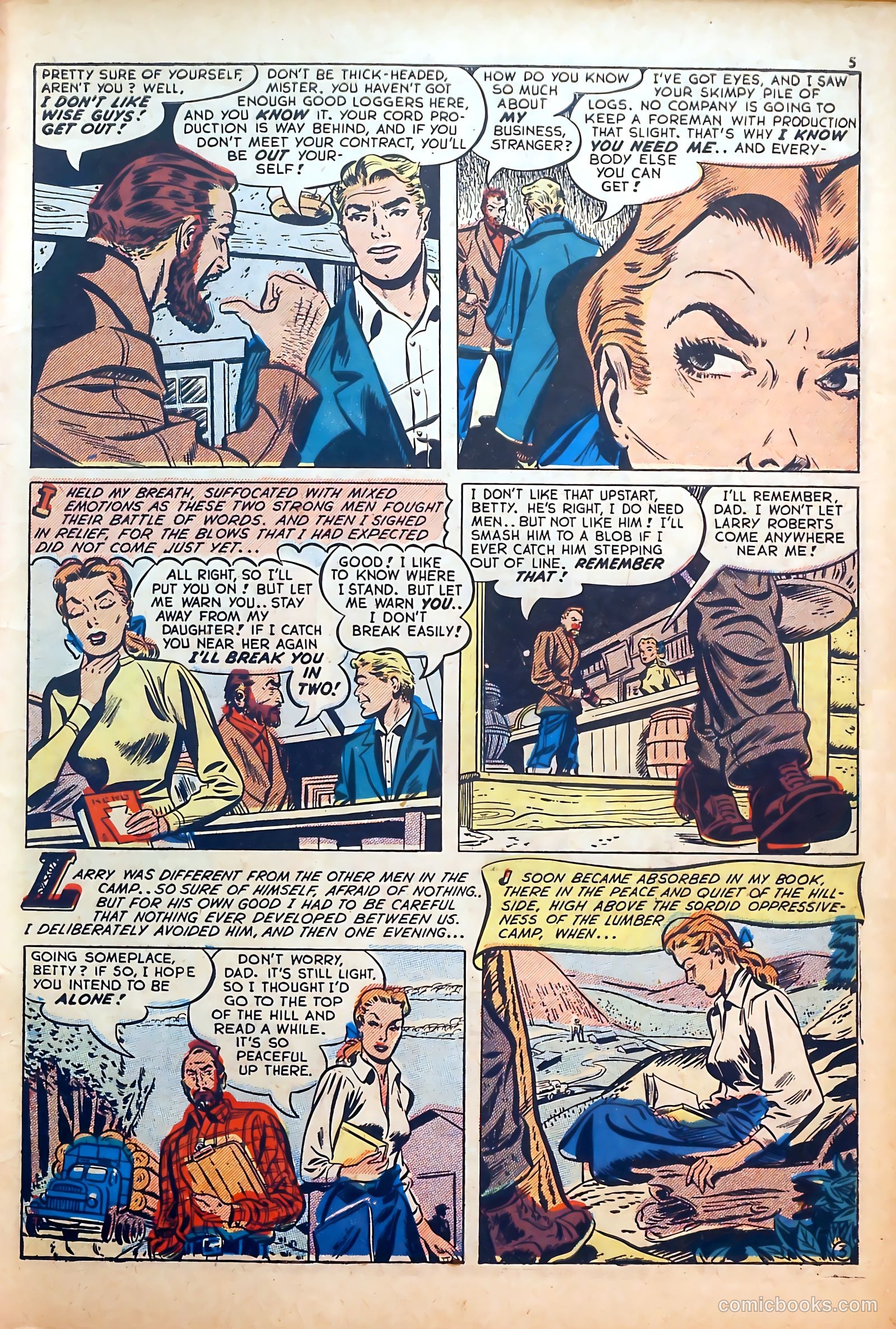 Darling Love #4 (1950) — page 5 of 52