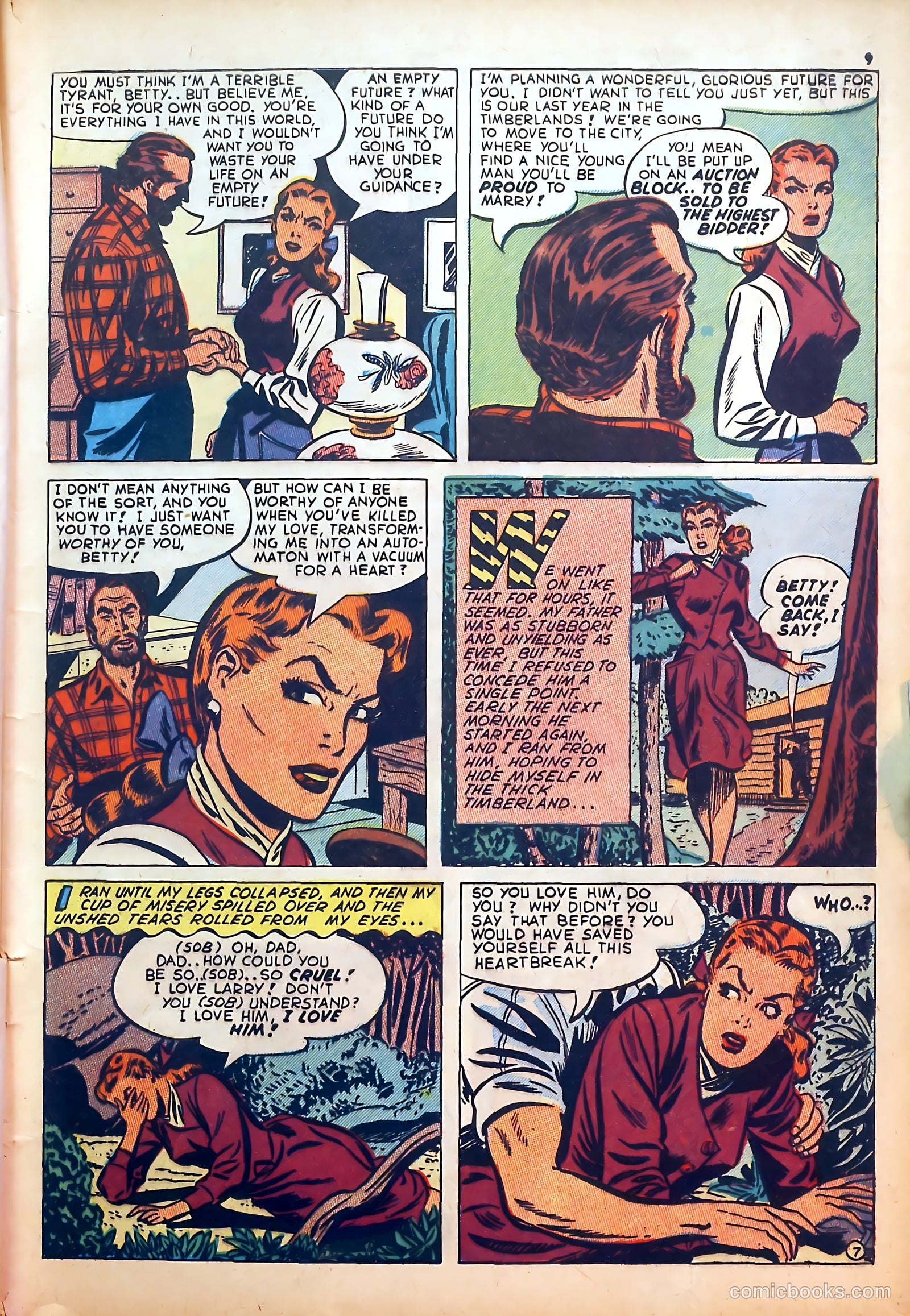 Darling Love #4 (1950) — page 9 of 52