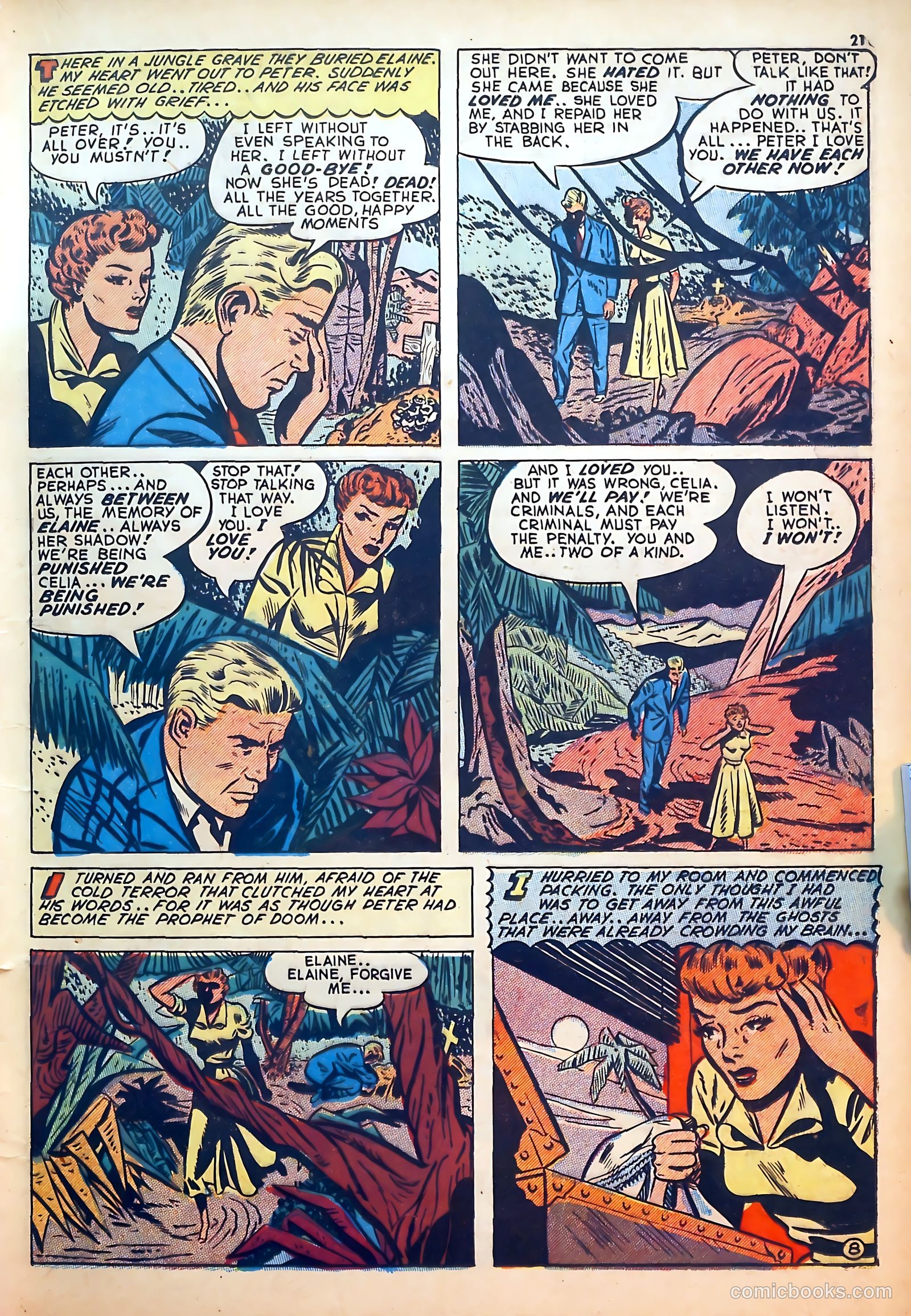 Darling Love #4 (1950) — page 21 of 52