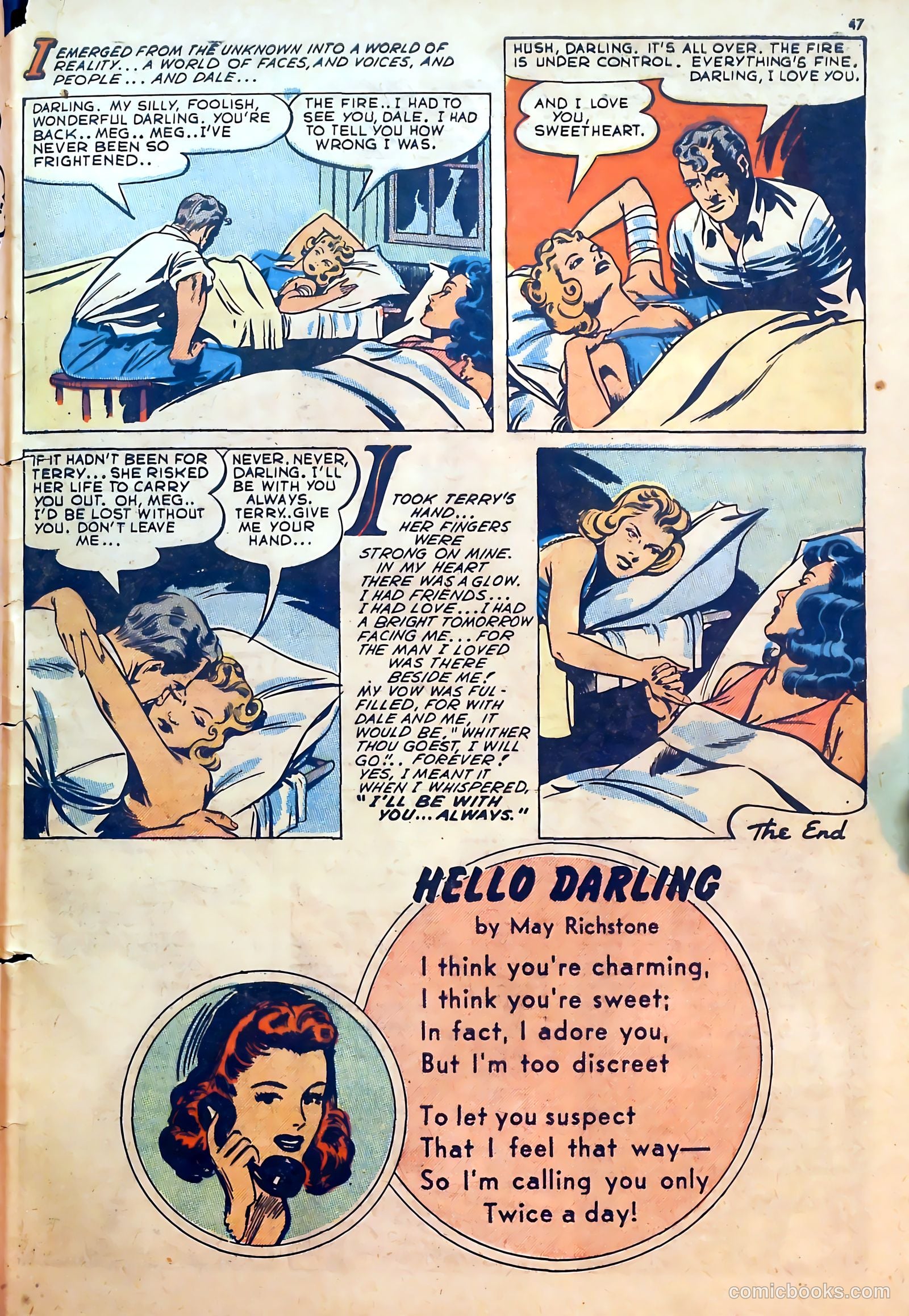 Darling Love #4 (1950) — page 47 of 52