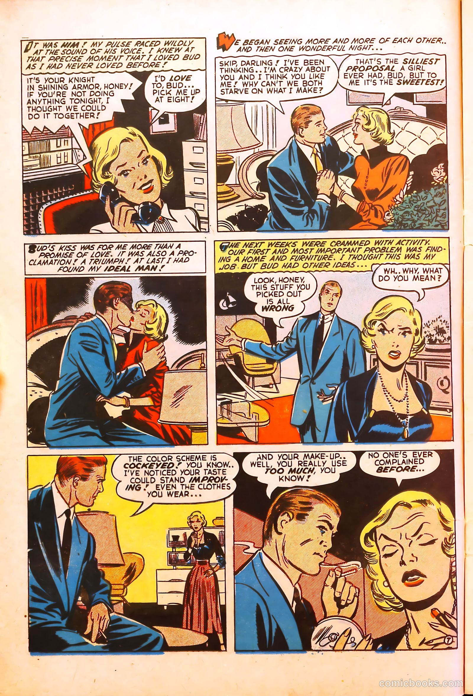 Darling Love #5 (1950) — page 22 of 52