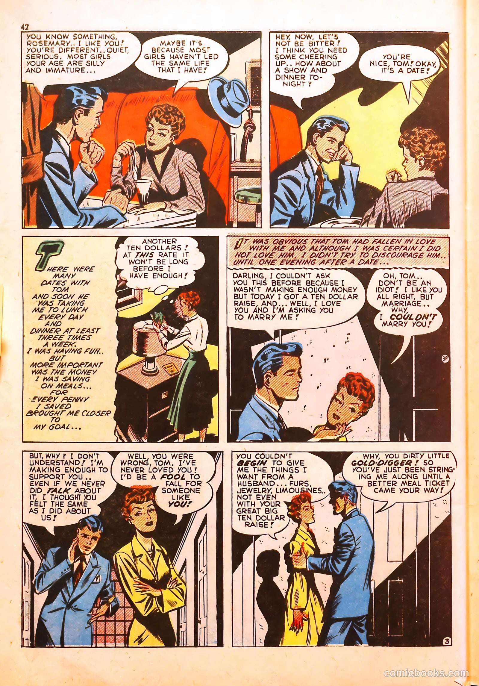 Darling Love #5 (1950) — page 42 of 52