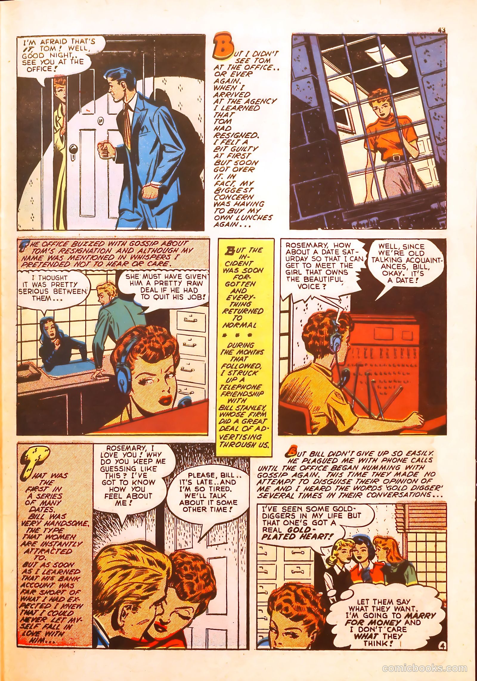 Darling Love #5 (1950) — page 43 of 52