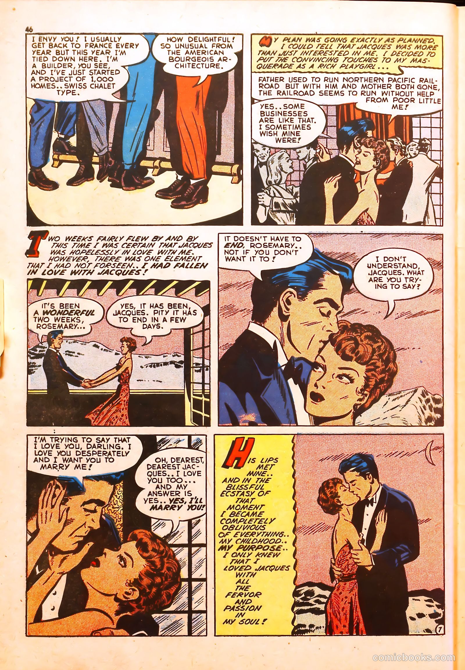 Darling Love #5 (1950) — page 46 of 52