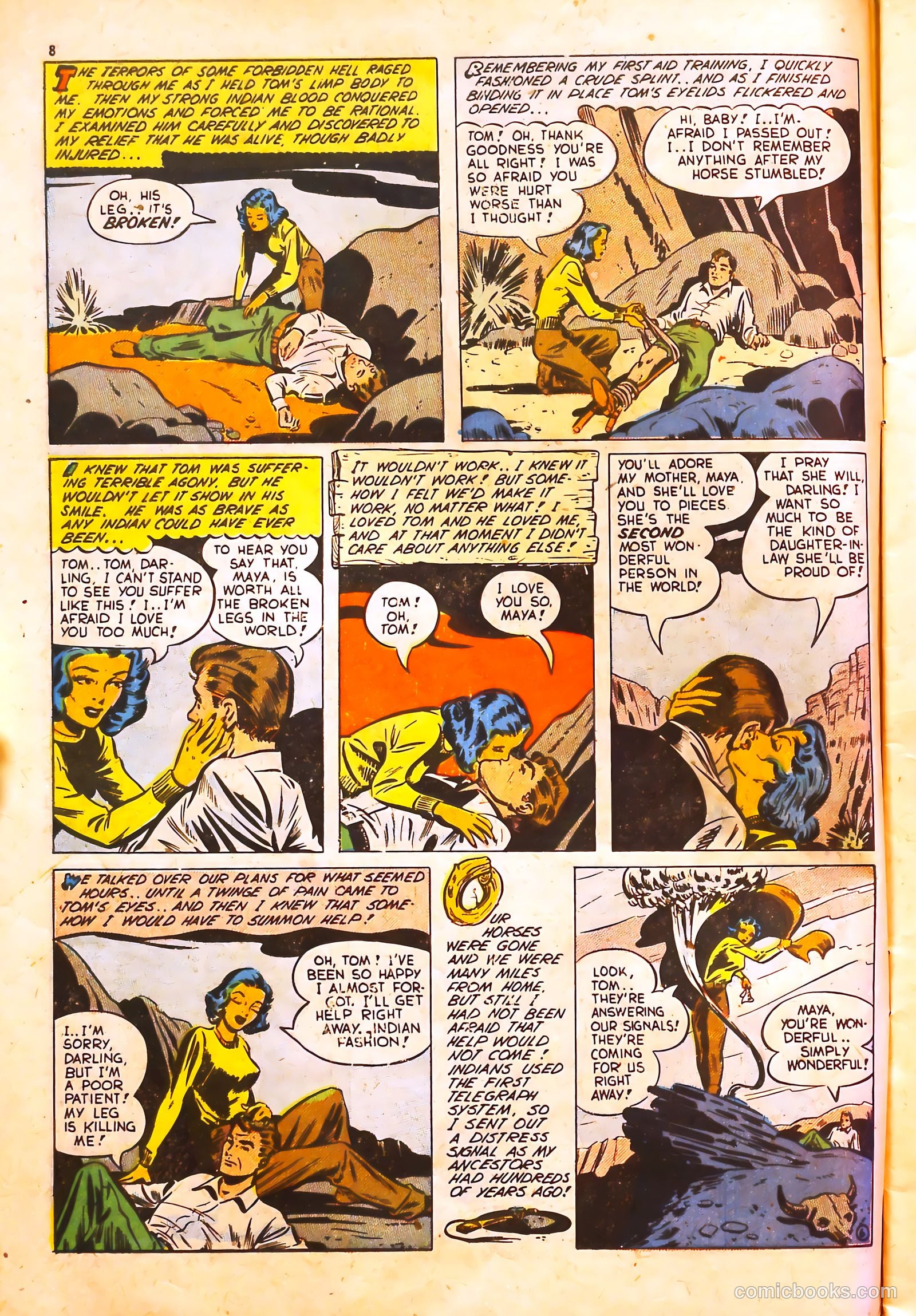 Darling Love #6 (1950) — page 8 of 52