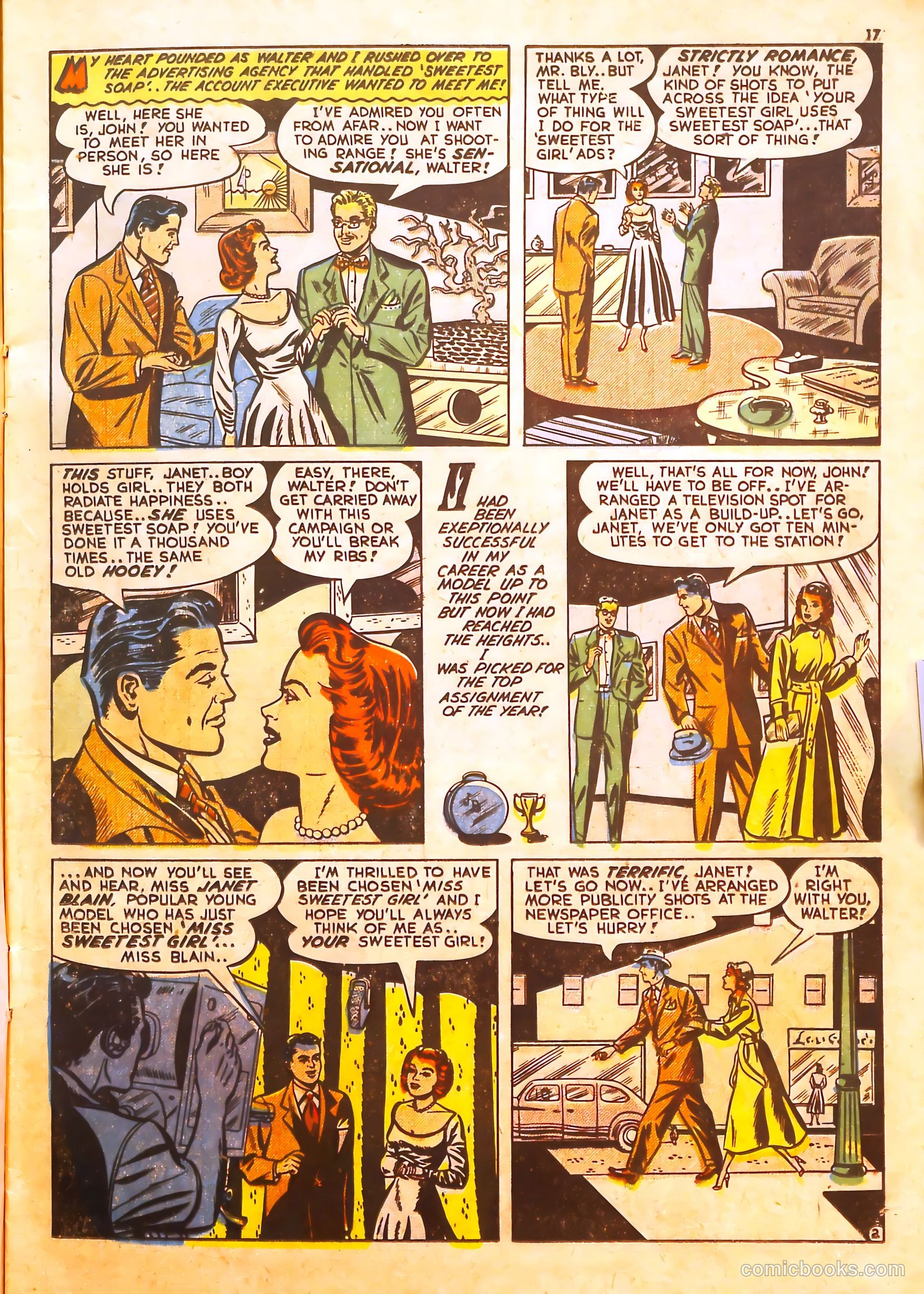Darling Love #6 (1950) — page 17 of 52