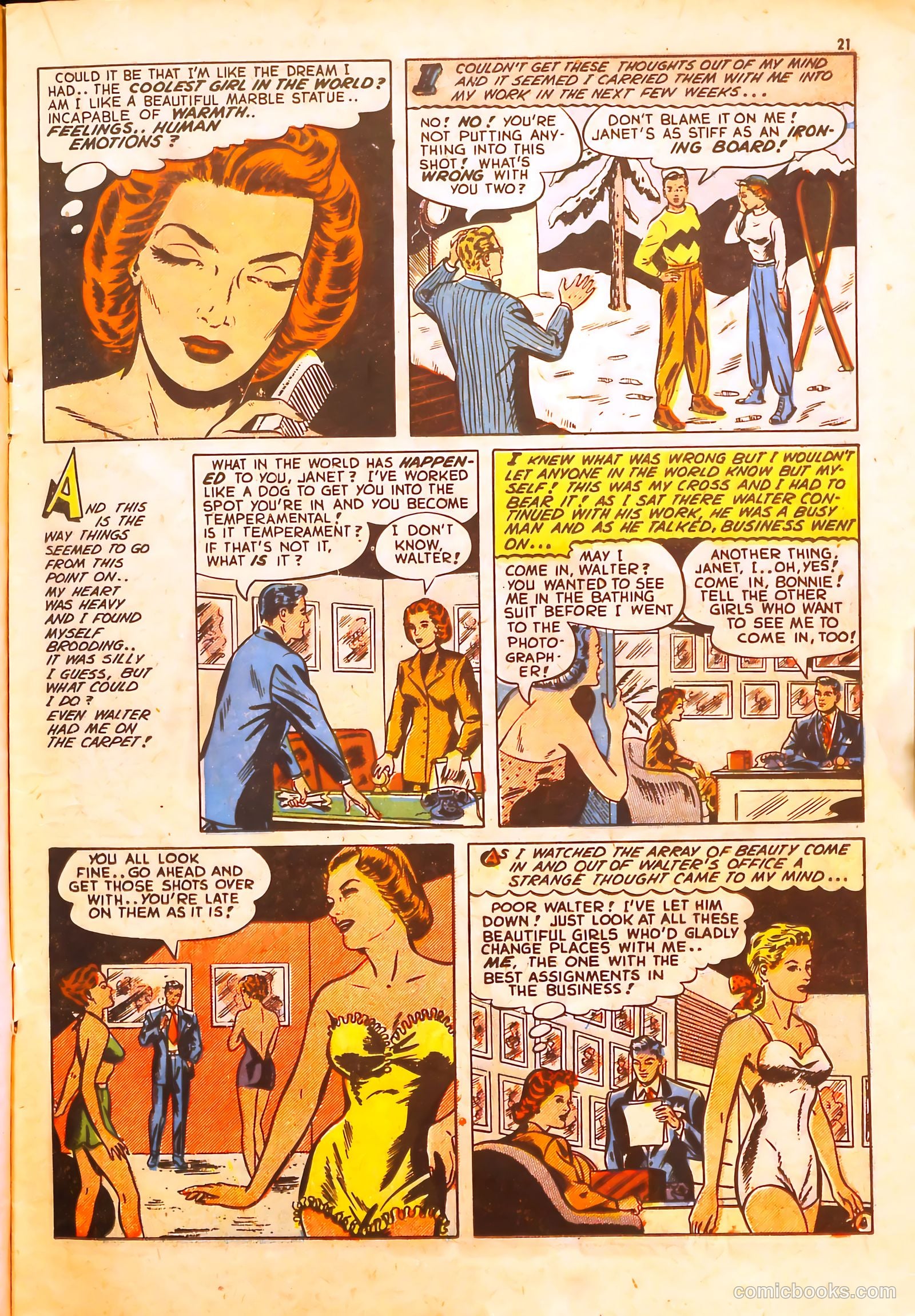 Darling Love #6 (1950) — page 21 of 52