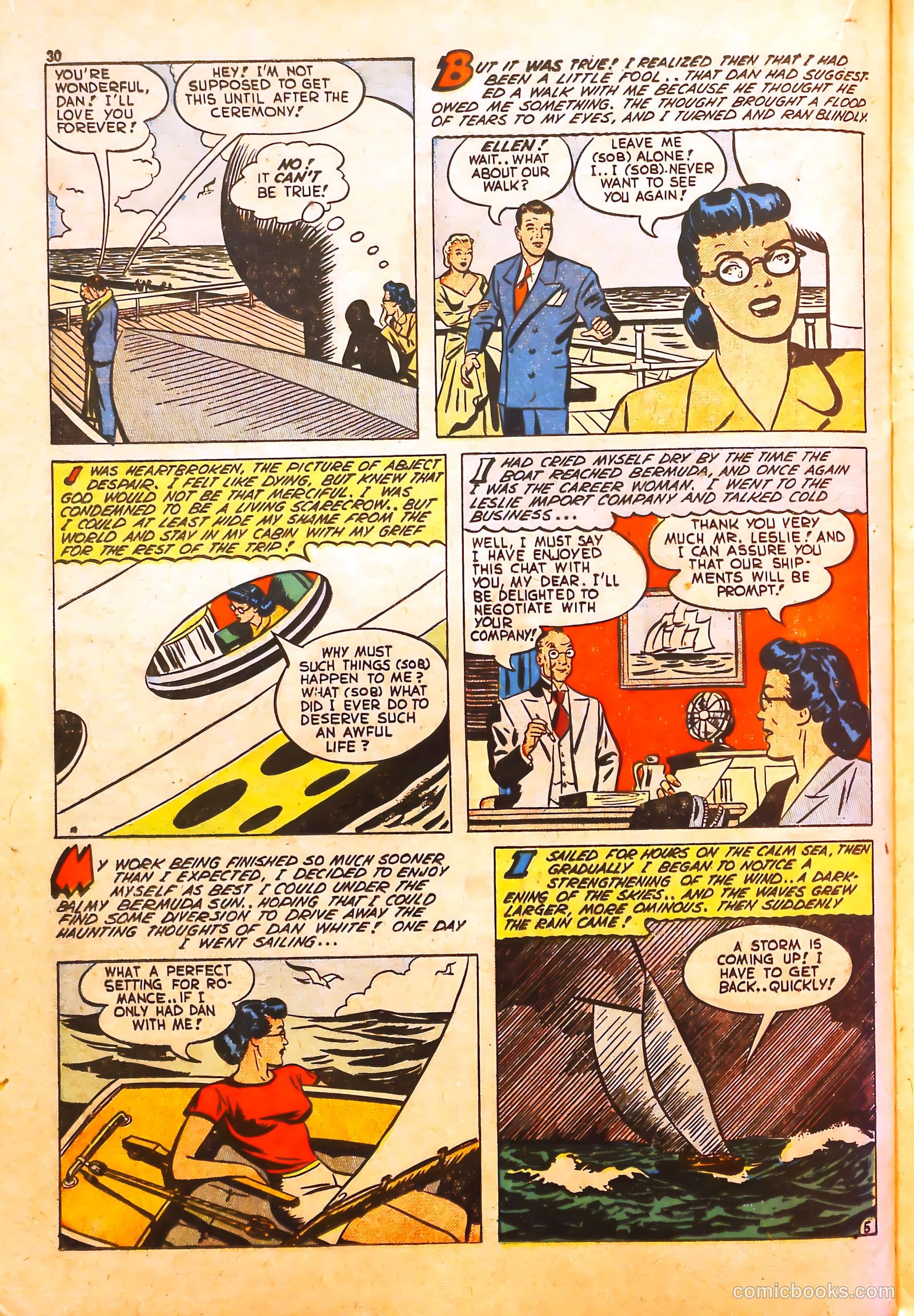 Darling Love #6 (1950) — page 30 of 52