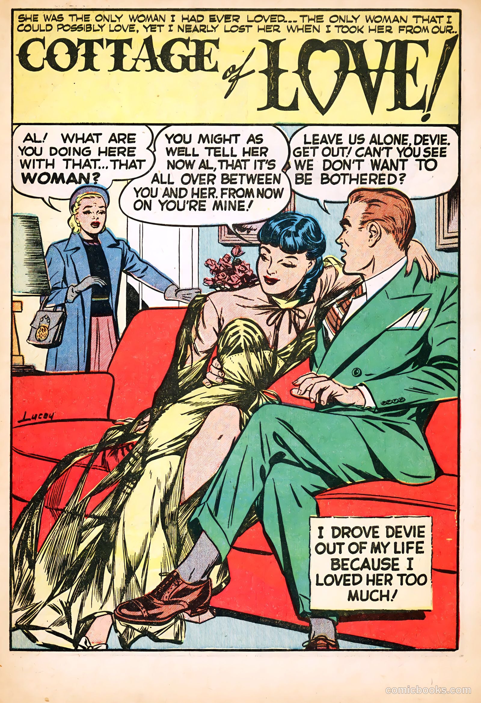 Darling Love #8 (1951) — page 3 of 36