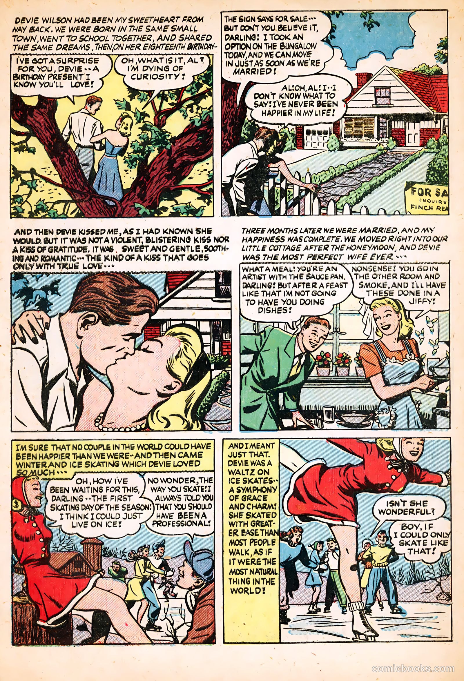 Darling Love #8 (1951) — page 4 of 36
