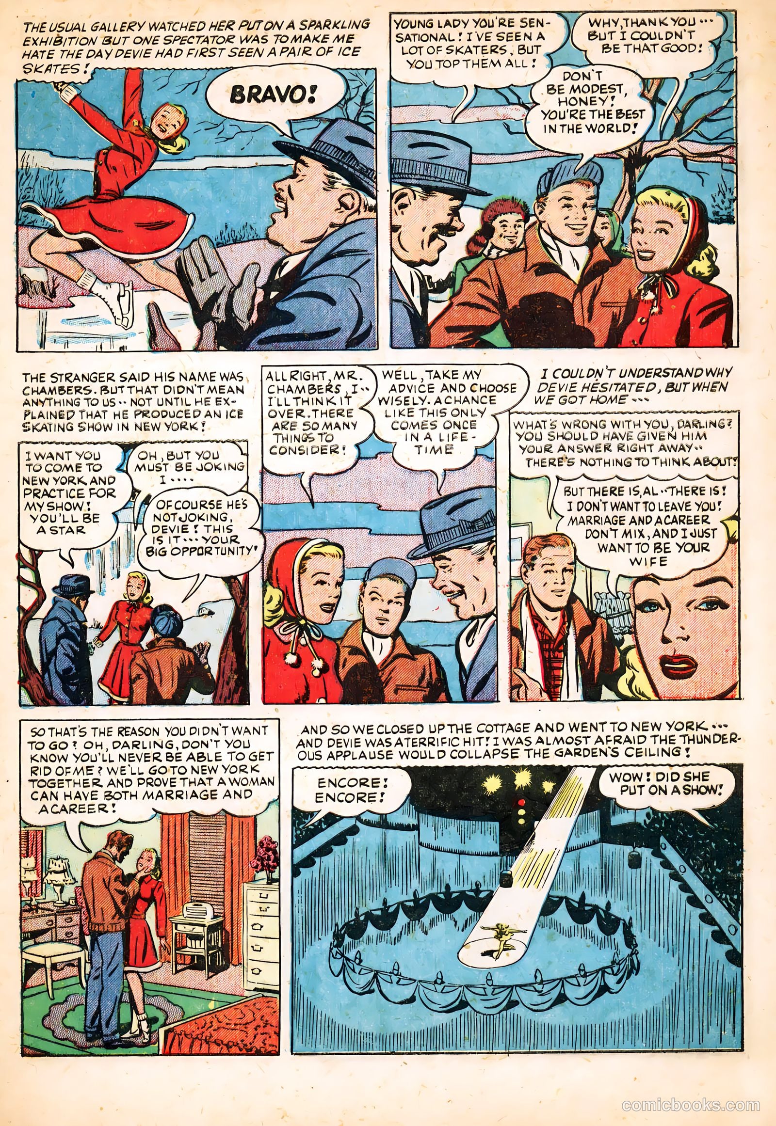 Darling Love #8 (1951) — page 5 of 36