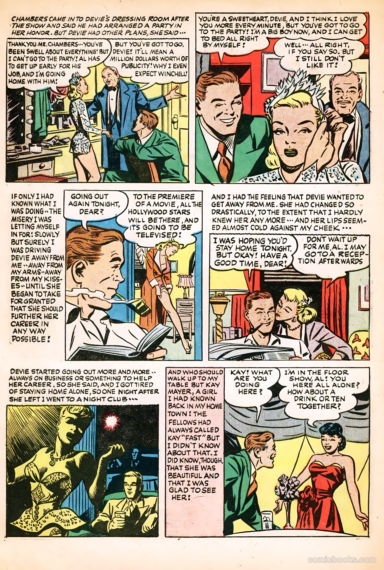 Darling Love #8 (1951) — page 6 of 36
