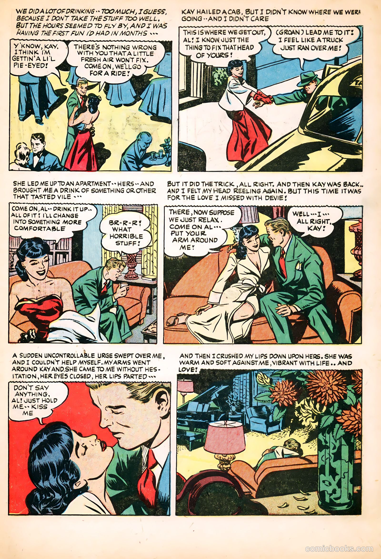Darling Love #8 (1951) — page 7 of 36