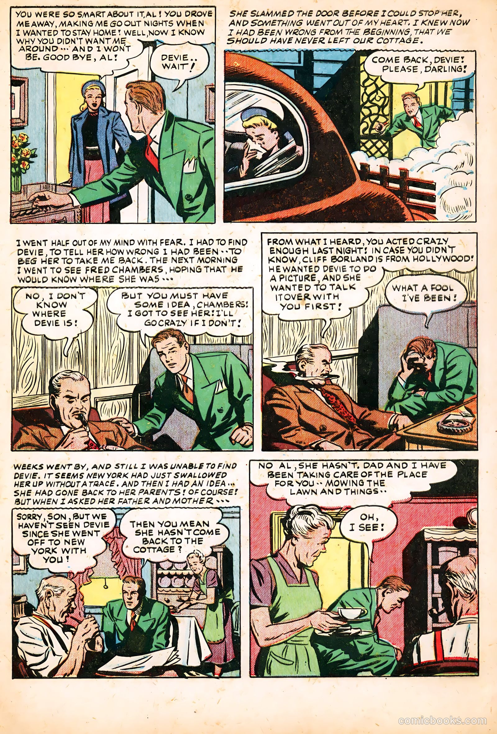 Darling Love #8 (1951) — page 9 of 36