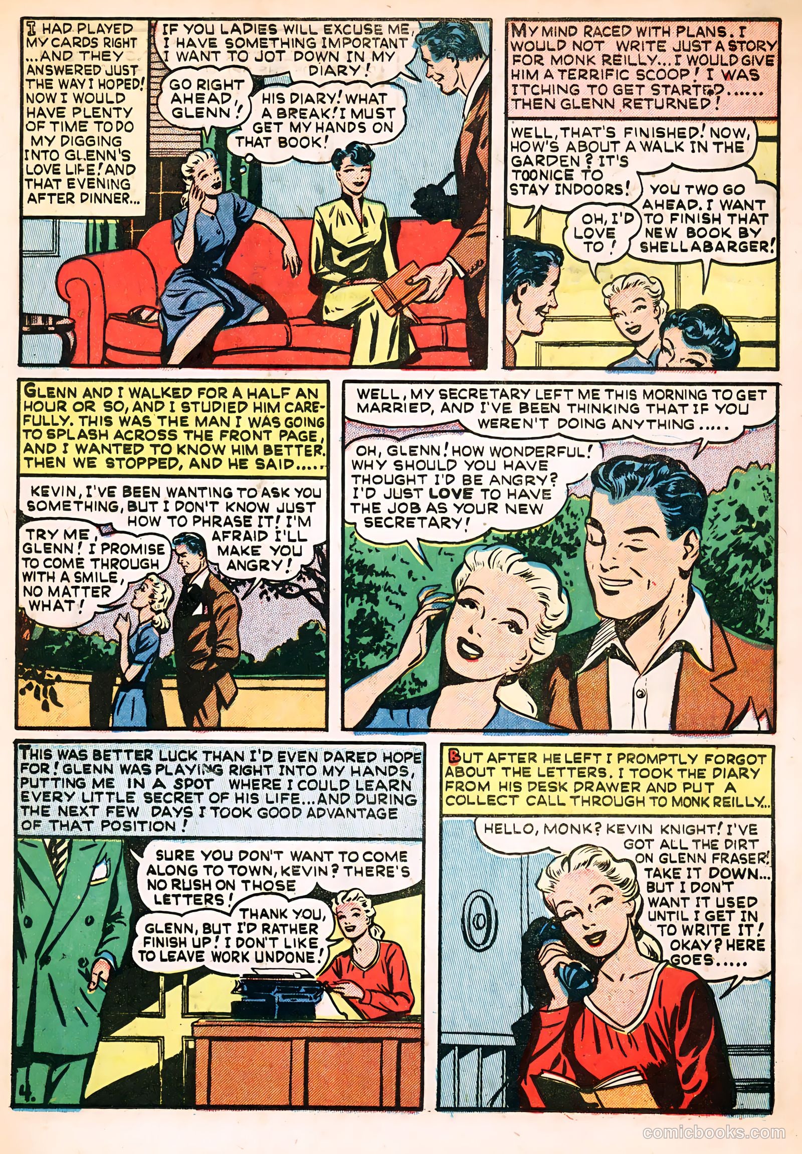 Darling Love #8 (1951) — page 15 of 36