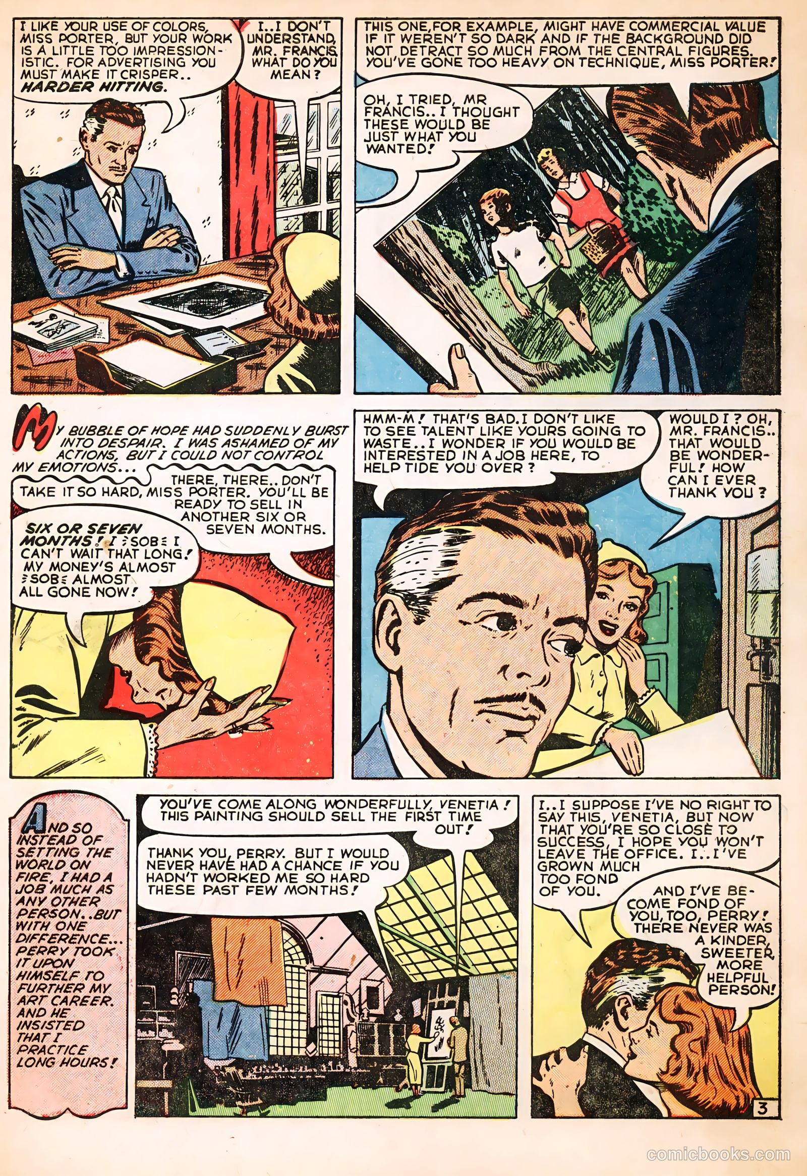 Darling Love #8 (1951) — page 27 of 36