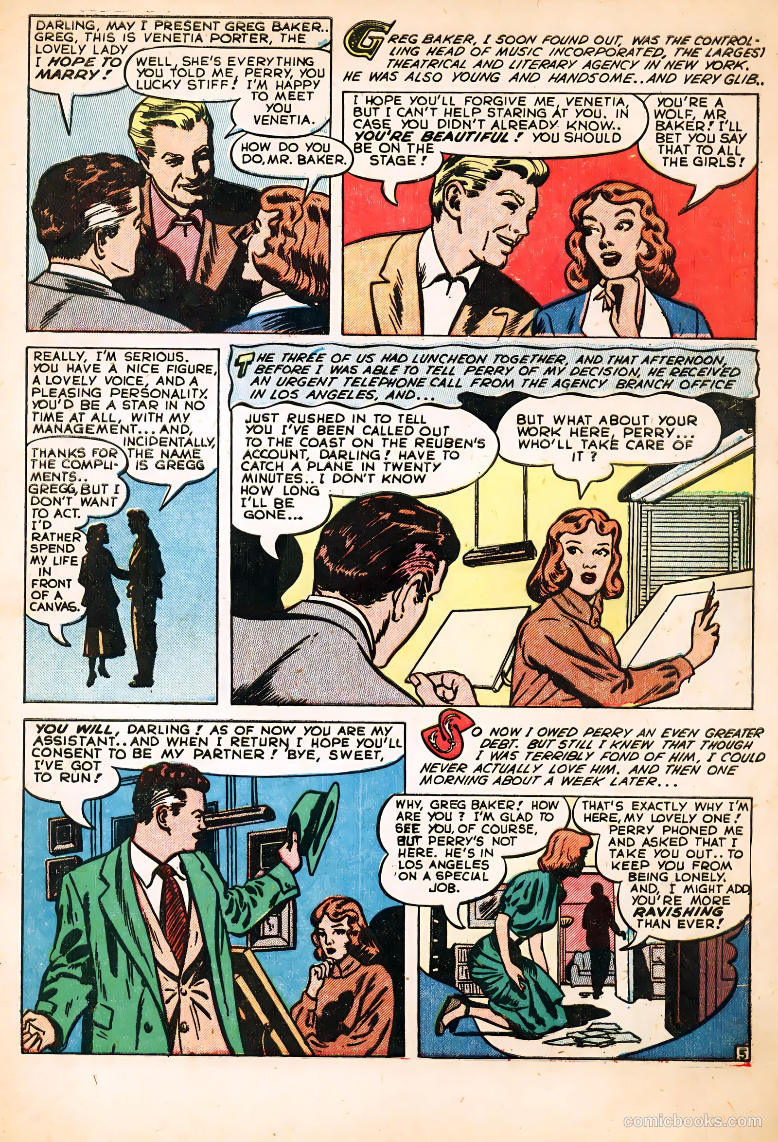 Darling Love #8 (1951) — page 29 of 36