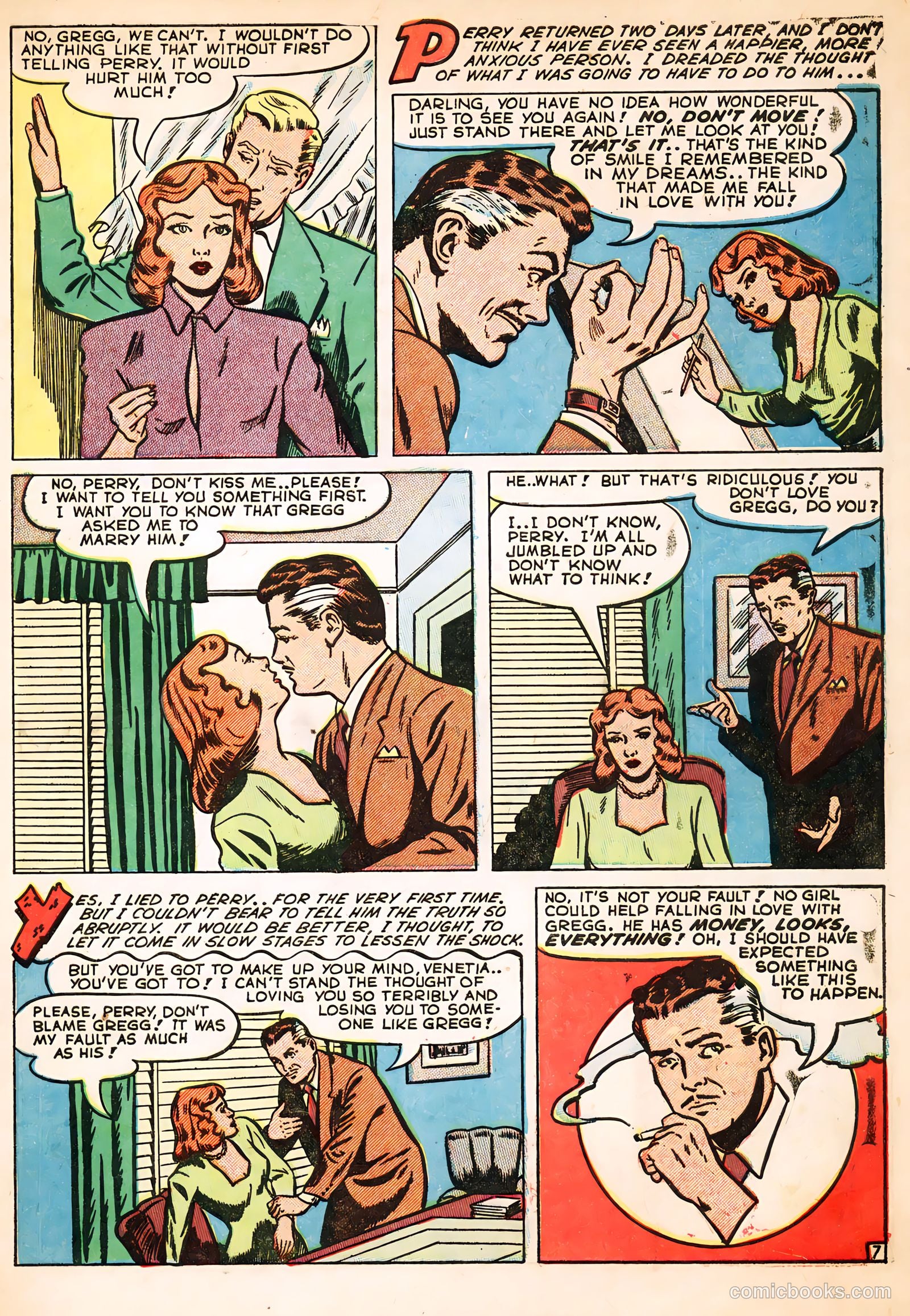 Darling Love #8 (1951) — page 31 of 36