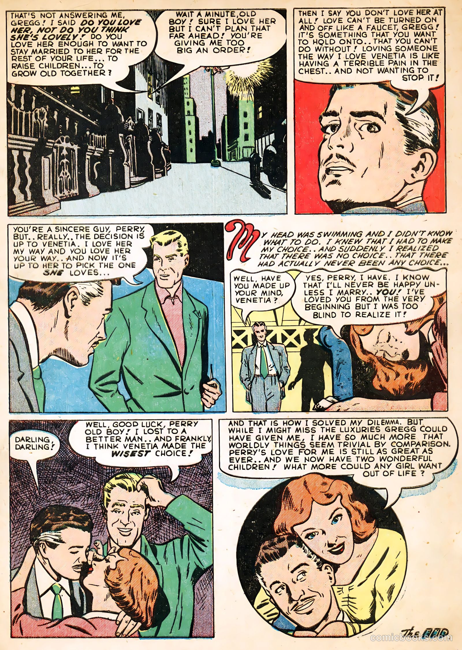 Darling Love #8 (1951) — page 33 of 36