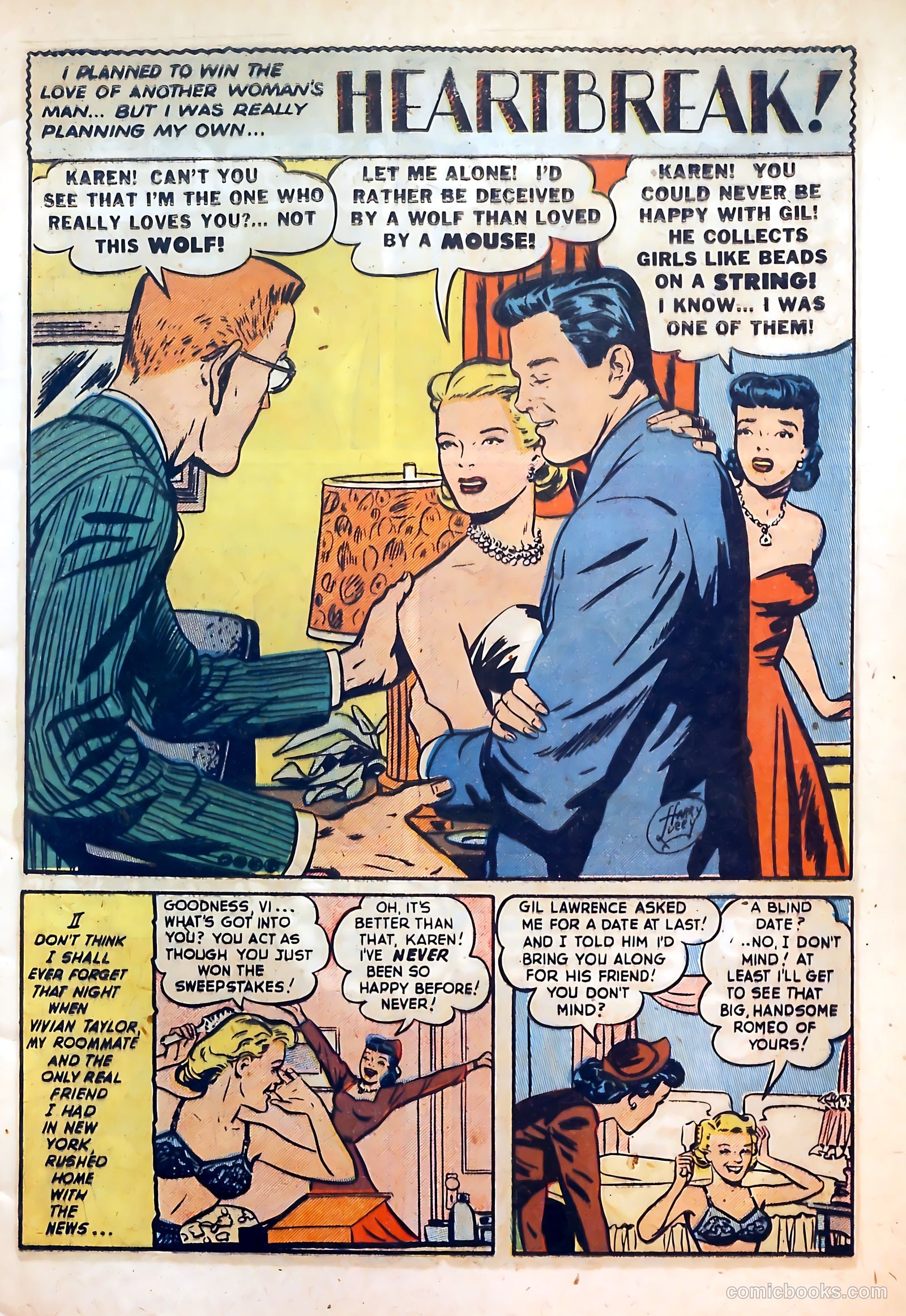 Darling Love #9 (1952) — page 3 of 36