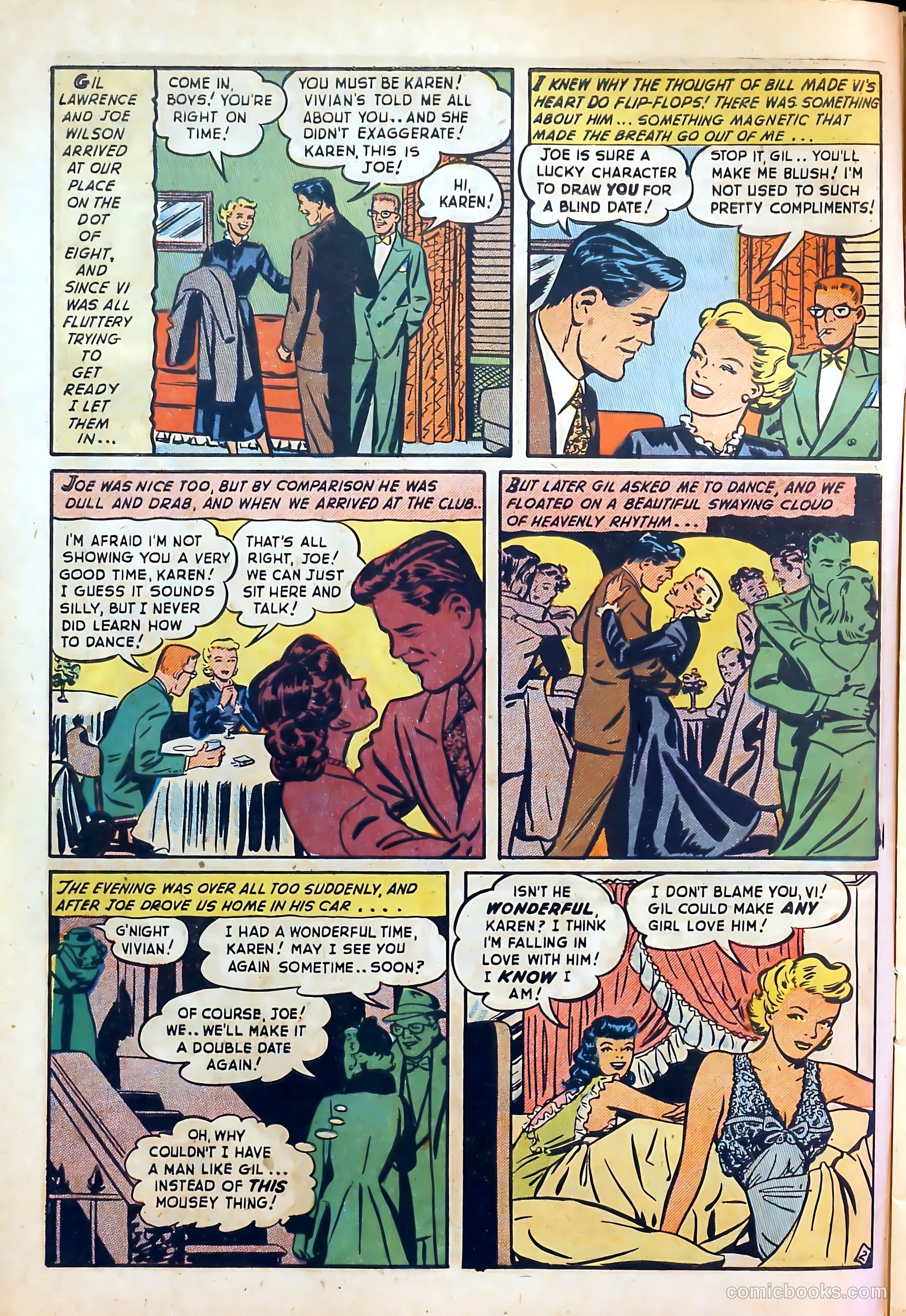 Darling Love #9 (1952) — page 4 of 36
