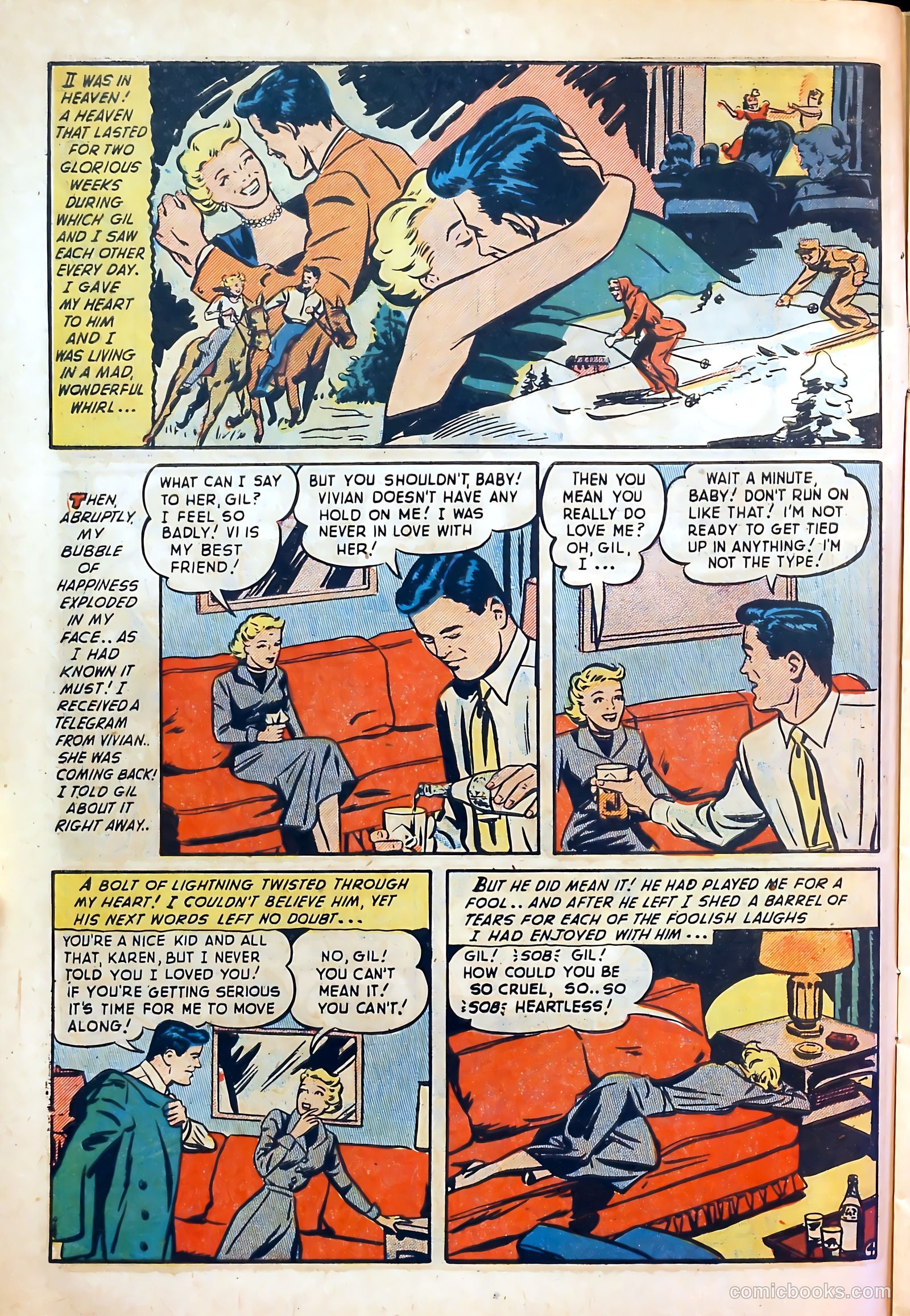 Darling Love #9 (1952) — page 6 of 36