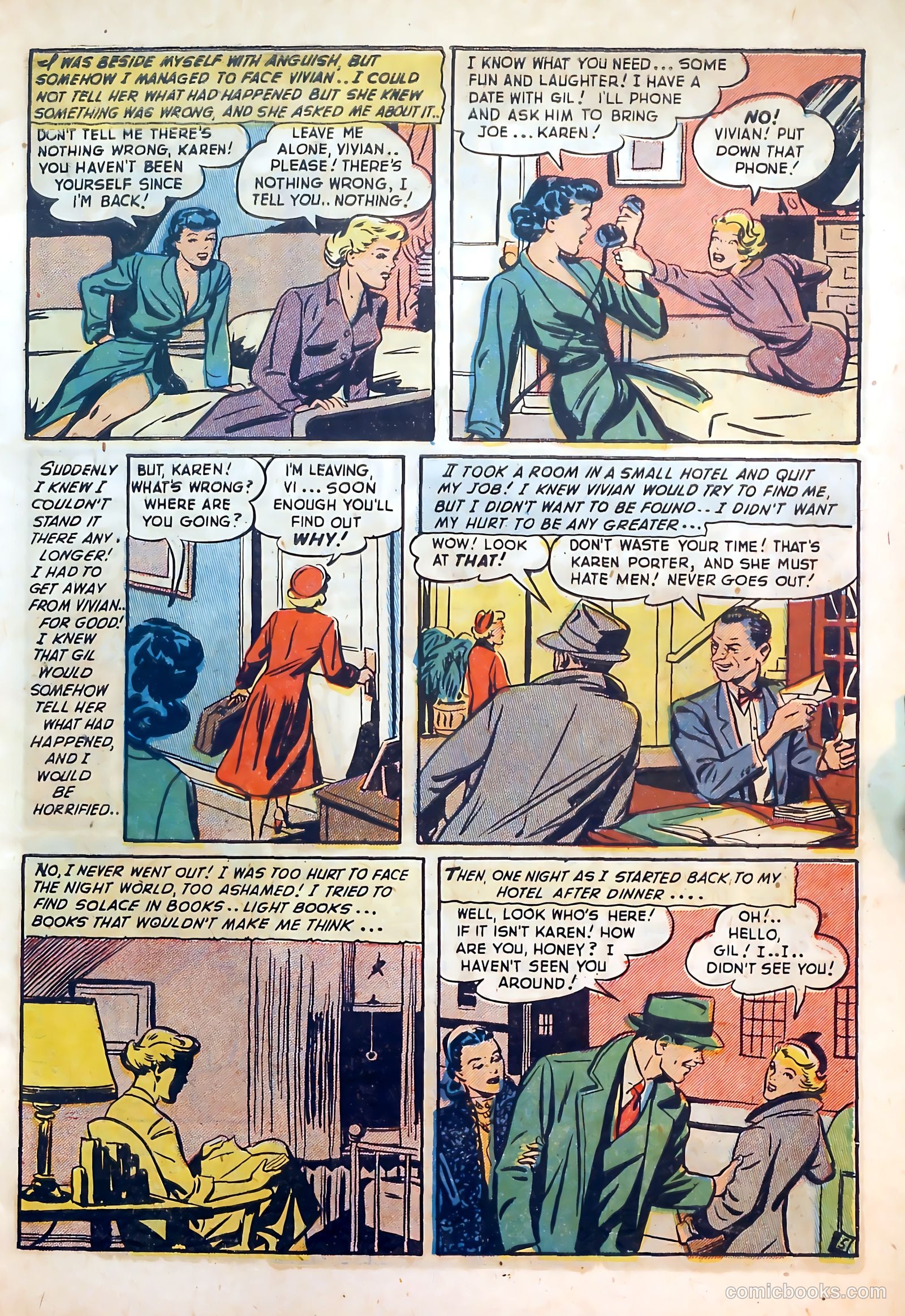 Darling Love #9 (1952) — page 7 of 36