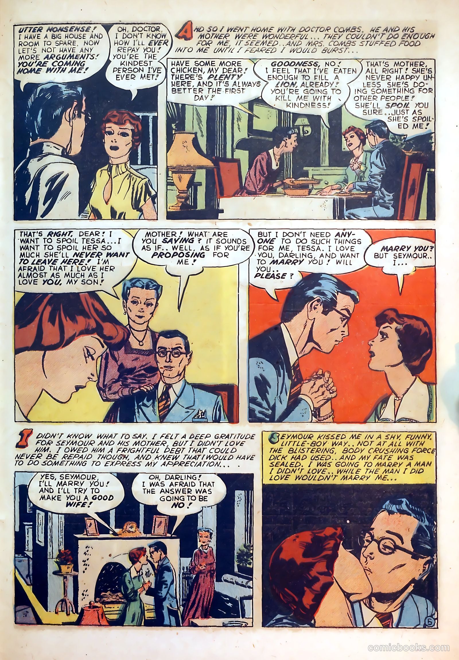 Darling Love #9 (1952) — page 29 of 36