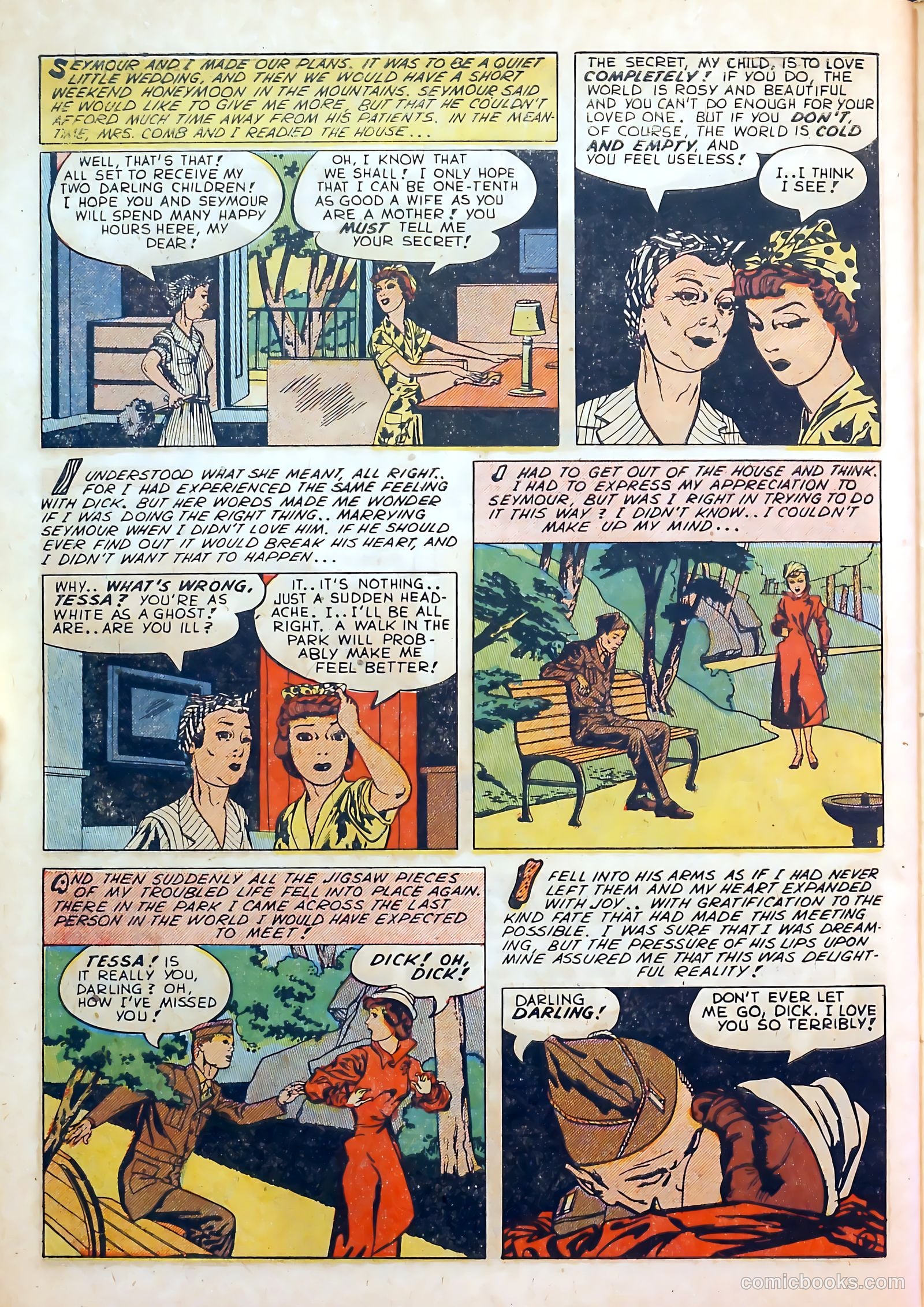 Darling Love #9 (1952) — page 30 of 36