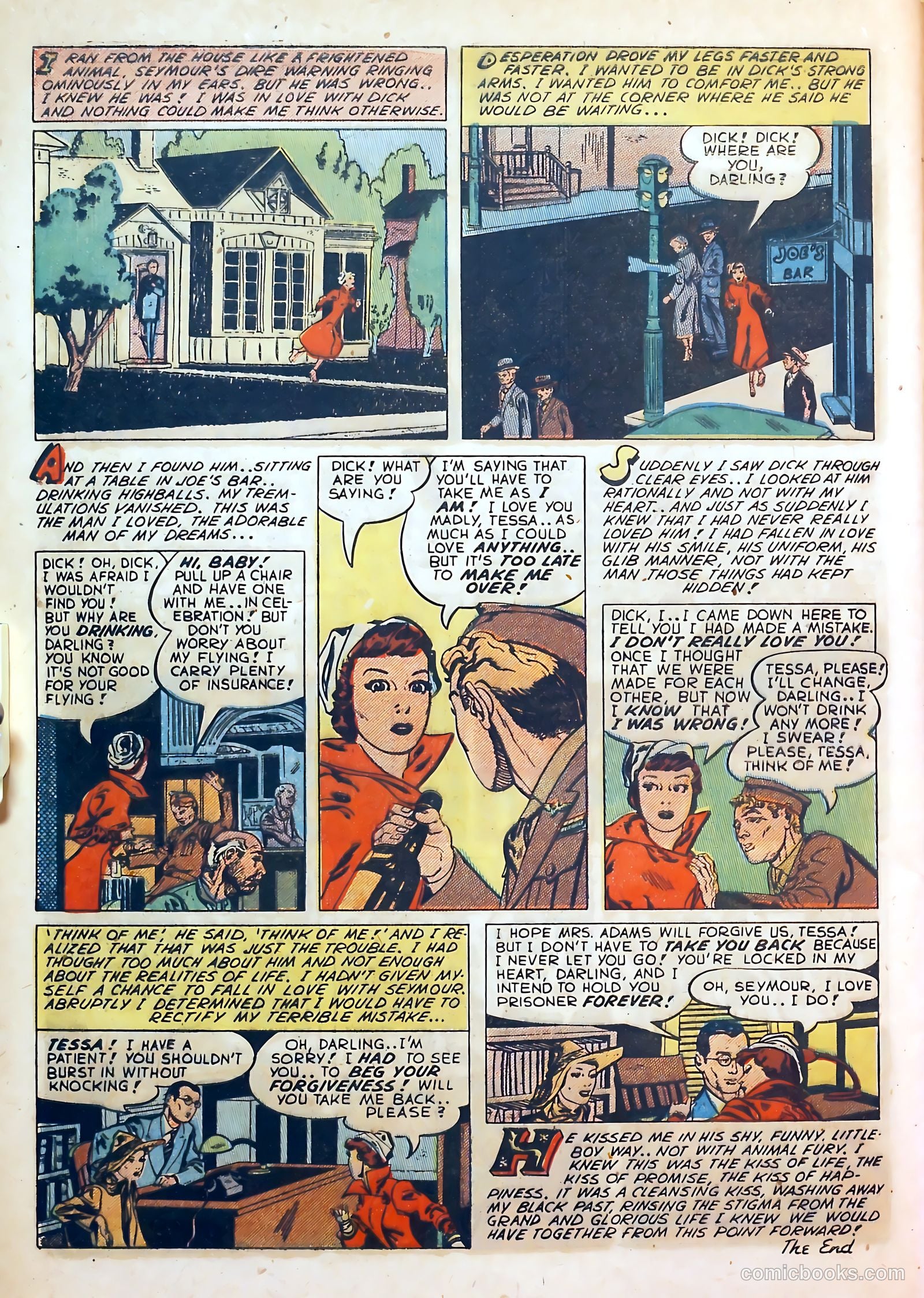 Darling Love #9 (1952) — page 32 of 36