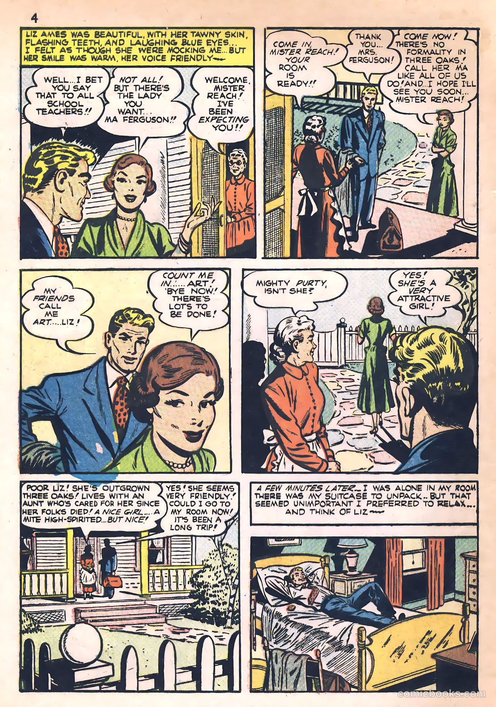 Darling Romance #1 (1949) — page 4 of 52