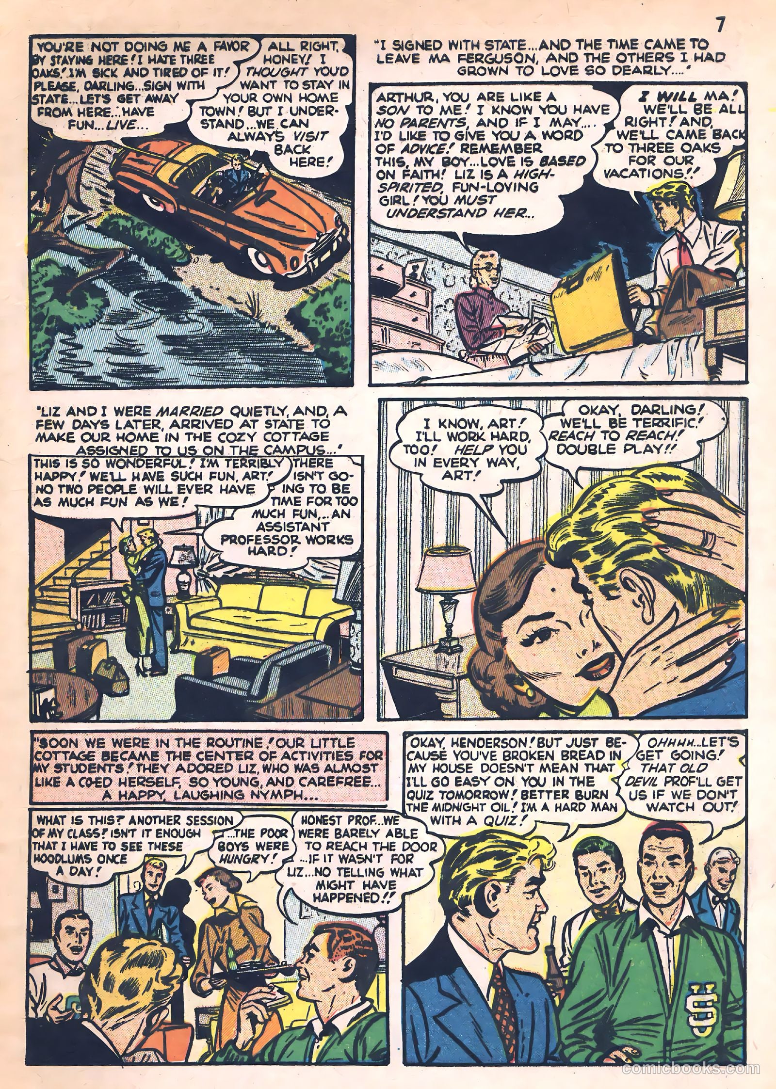 Darling Romance #1 (1949) — page 7 of 52
