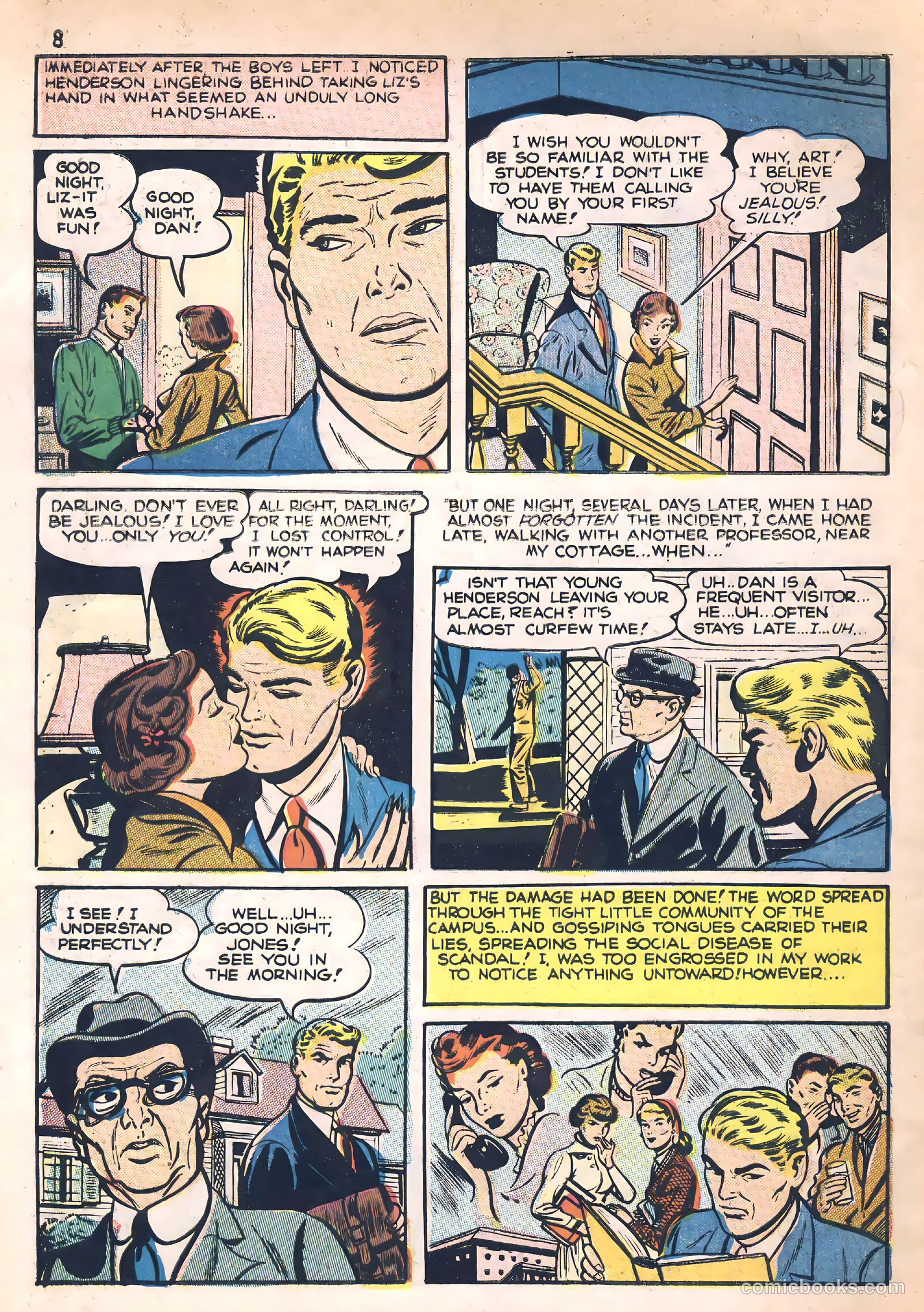 Darling Romance #1 (1949) — page 8 of 52