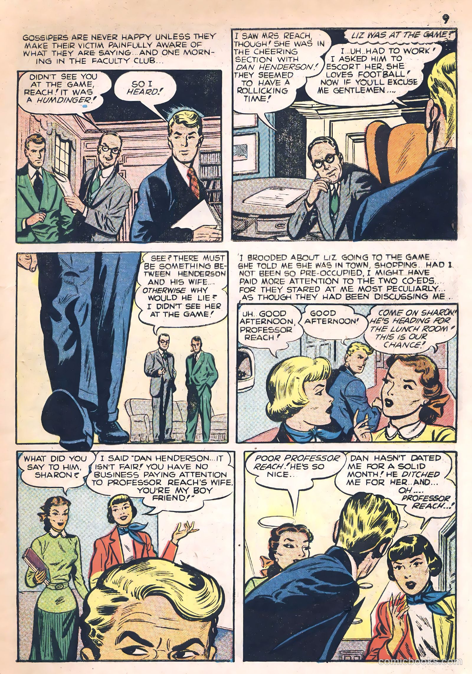 Darling Romance #1 (1949) — page 9 of 52