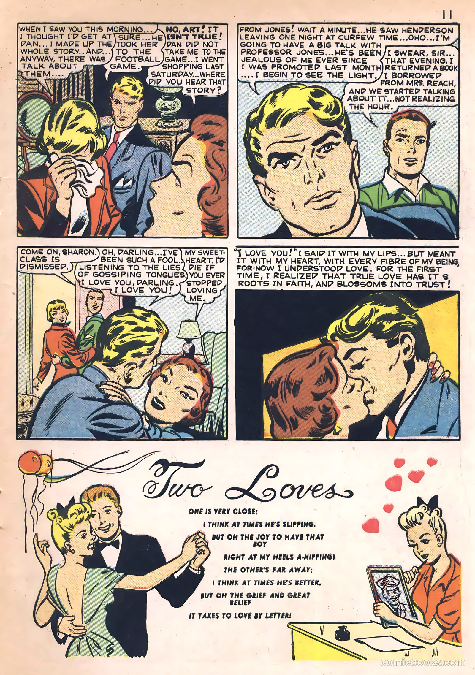 Darling Romance #1 (1949) — page 11 of 52