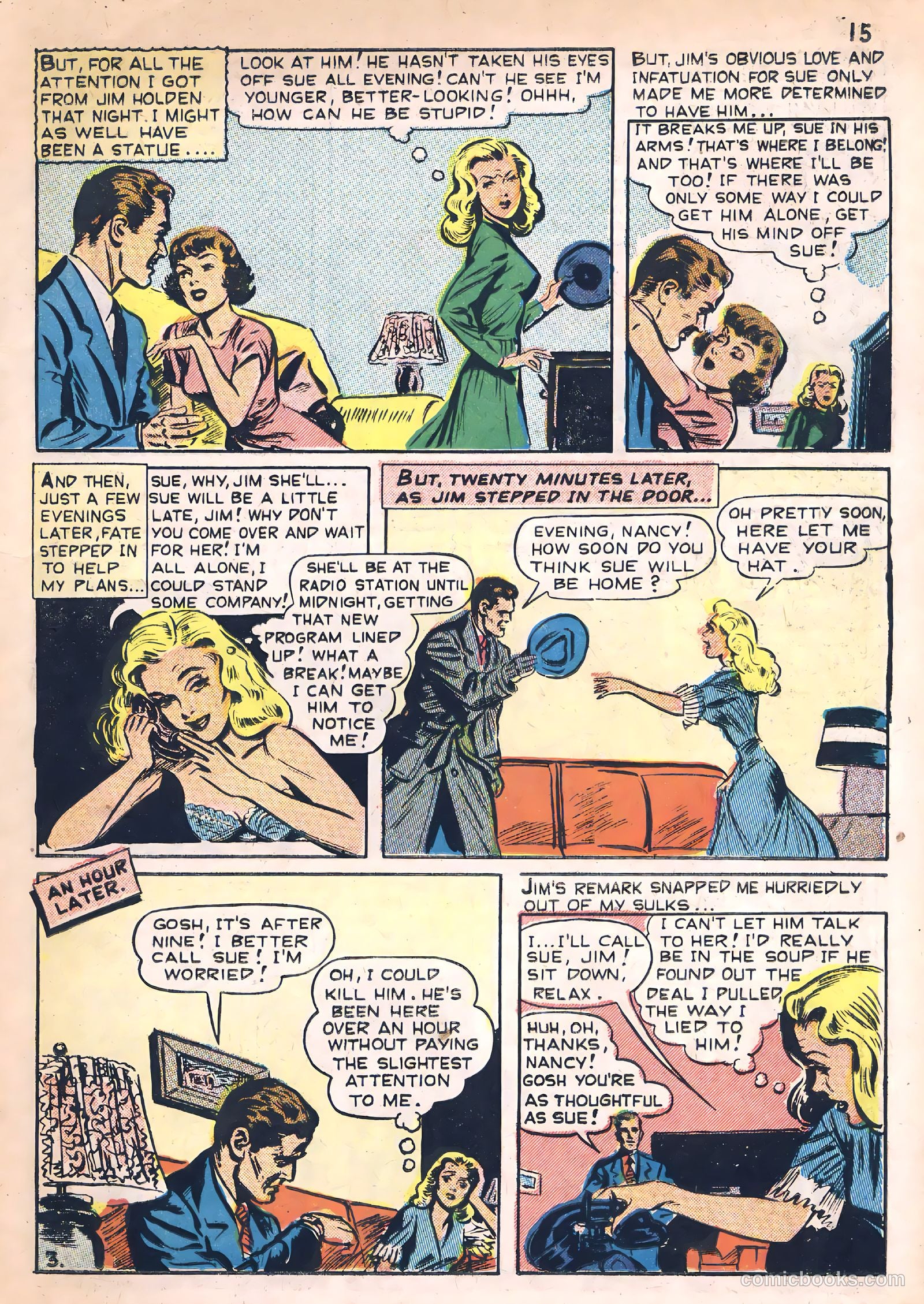 Darling Romance #1 (1949) — page 15 of 52