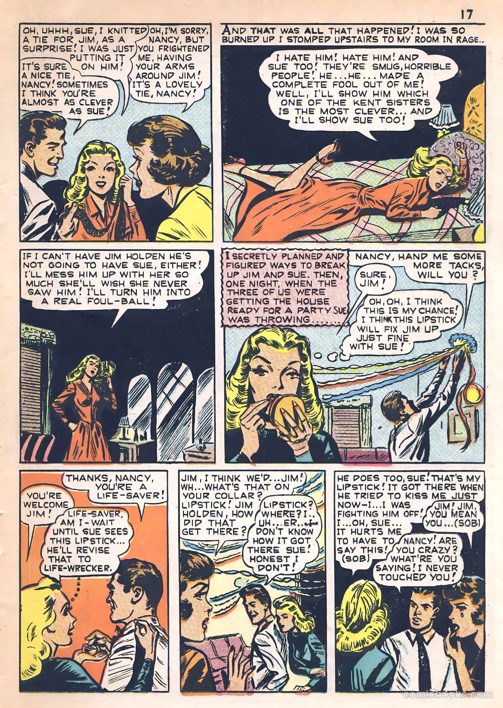 Darling Romance #1 (1949) — page 17 of 52