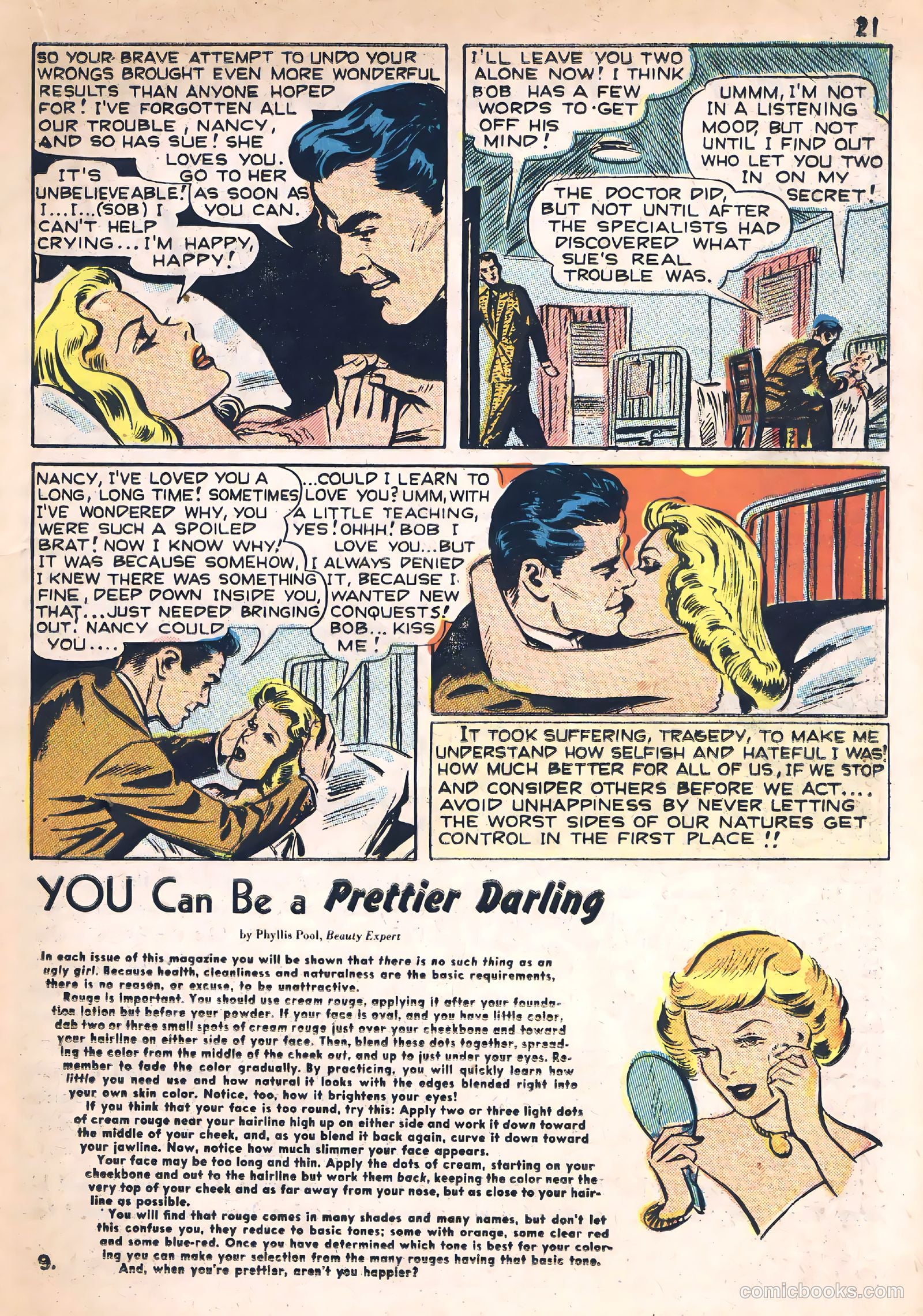 Darling Romance #1 (1949) — page 21 of 52