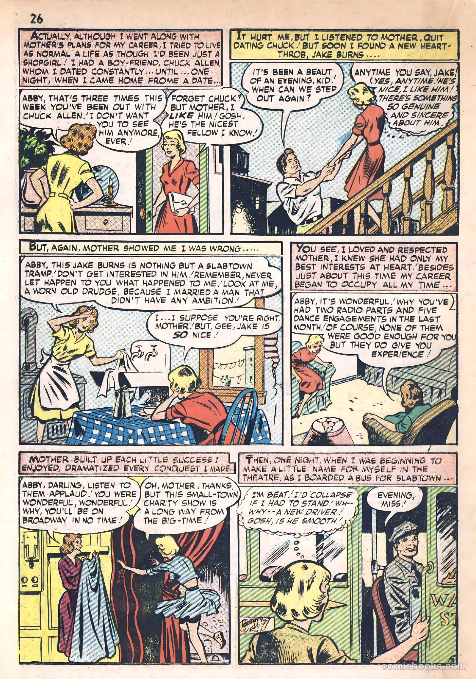 Darling Romance #1 (1949) — page 26 of 52