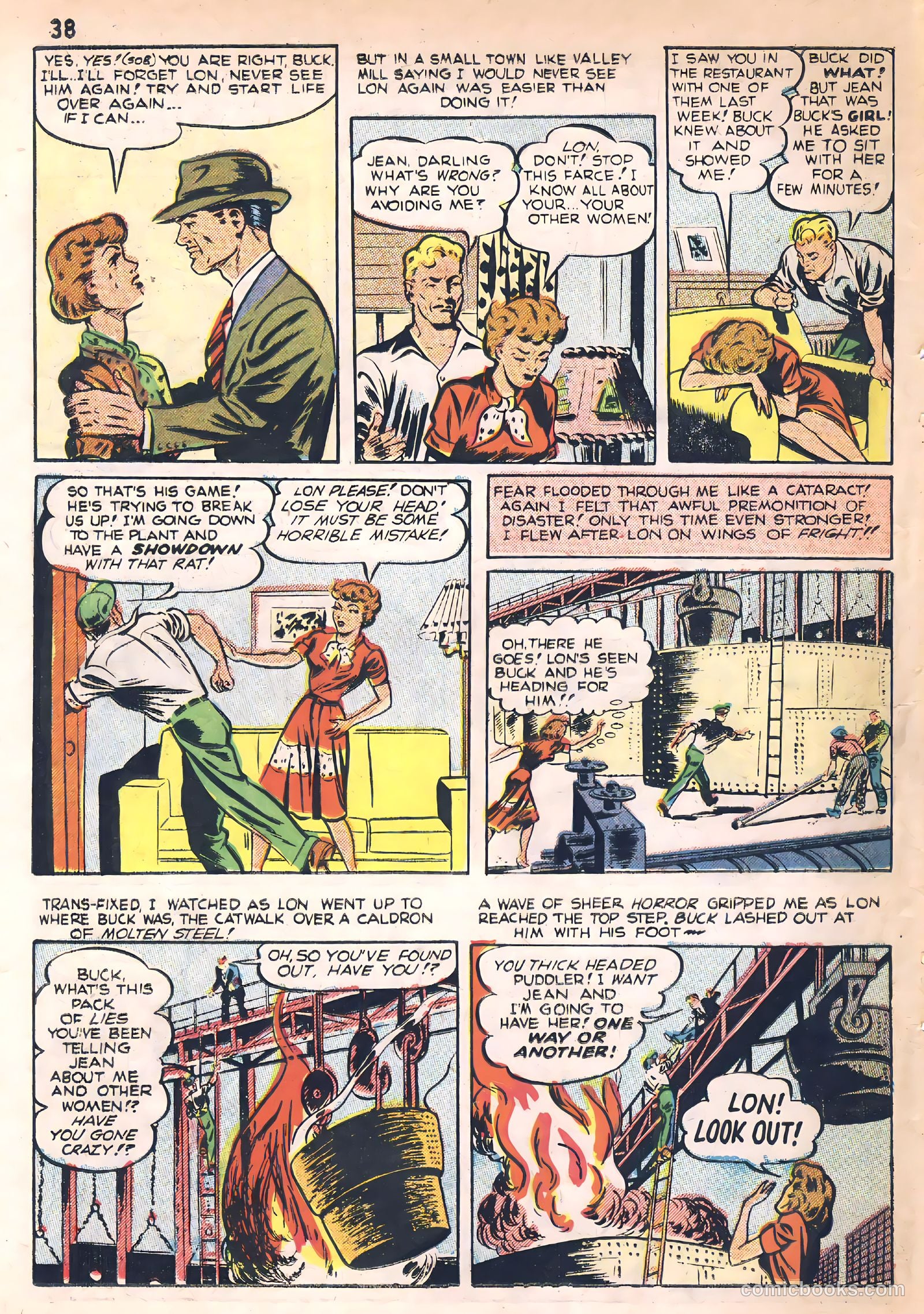 Darling Romance #1 (1949) — page 38 of 52
