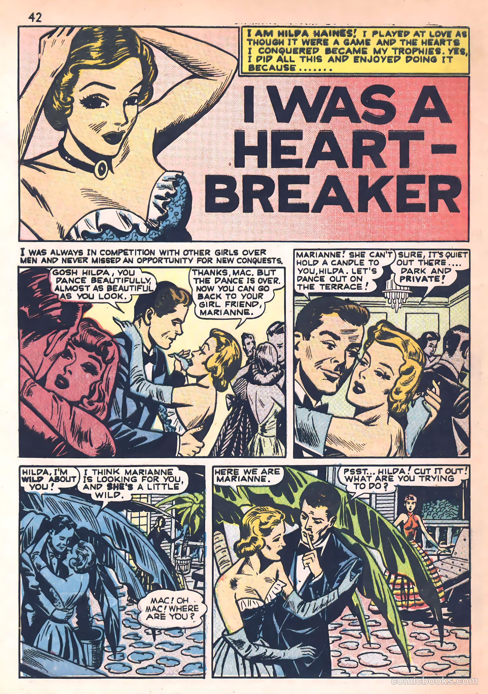 Darling Romance #1 (1949) — page 42 of 52