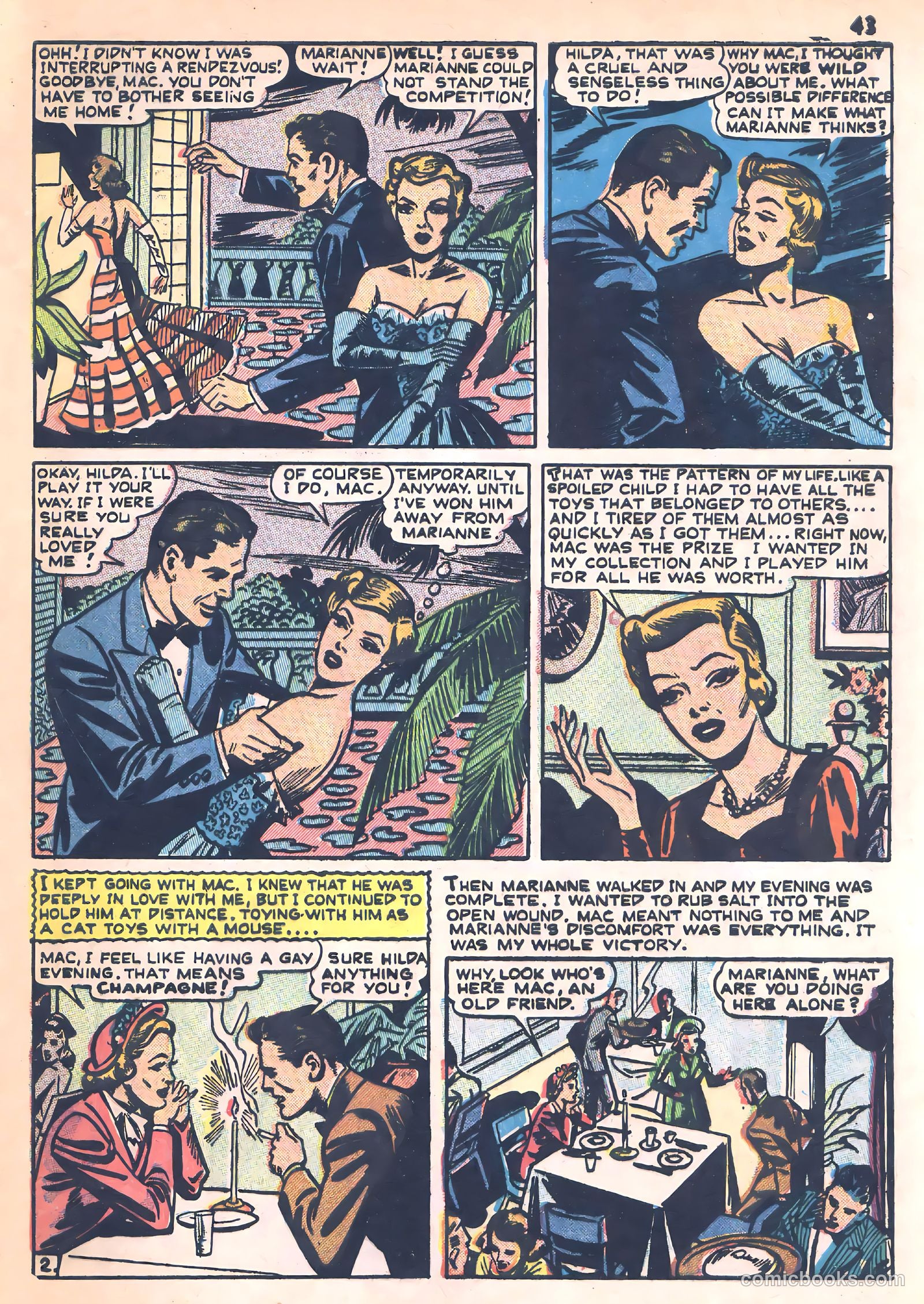Darling Romance #1 (1949) — page 43 of 52