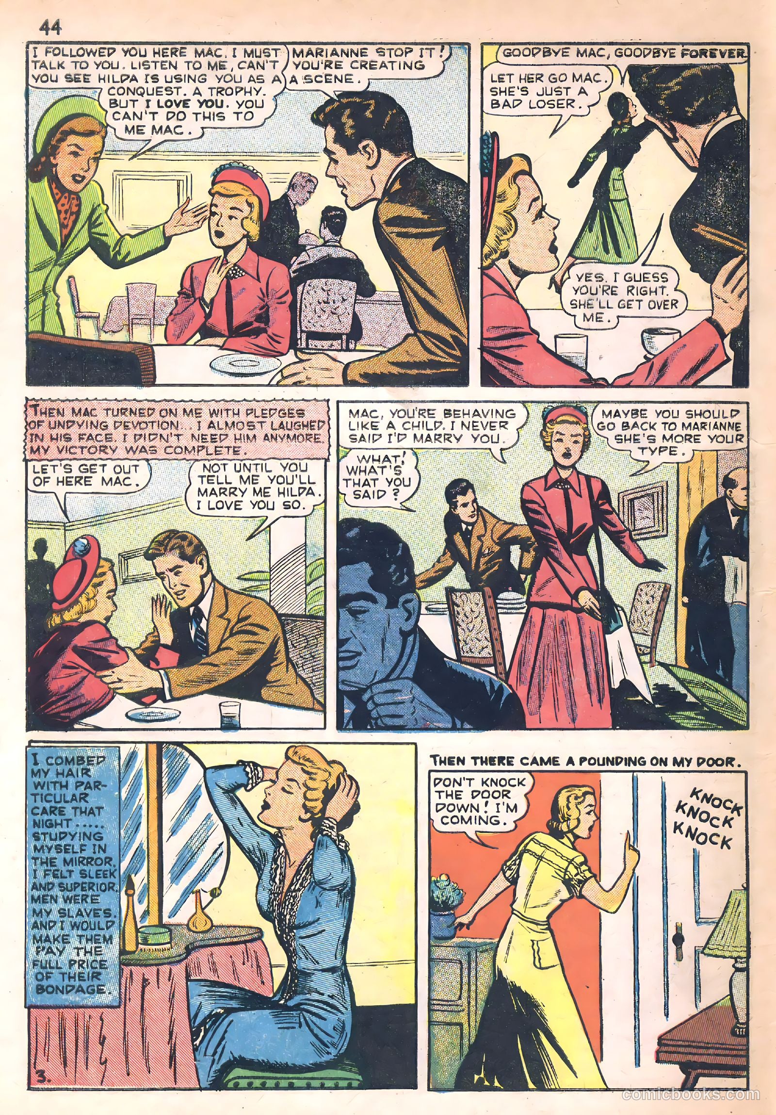 Darling Romance #1 (1949) — page 44 of 52