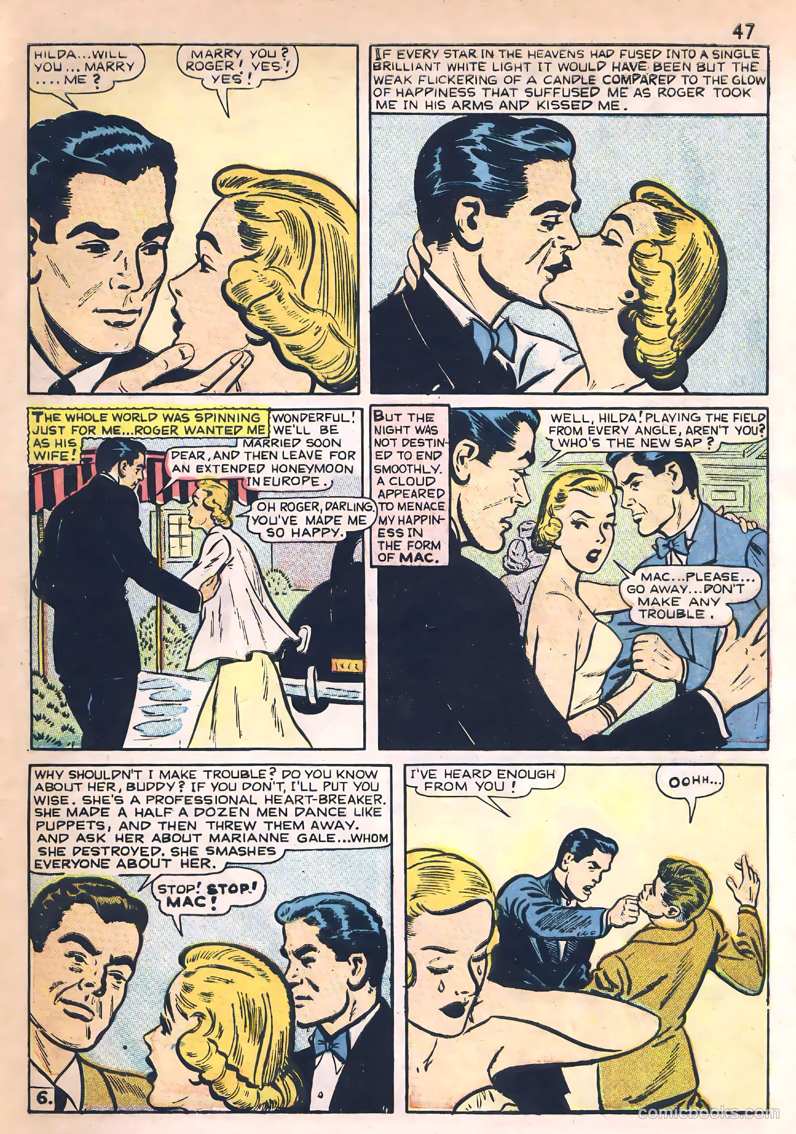 Darling Romance #1 (1949) — page 47 of 52