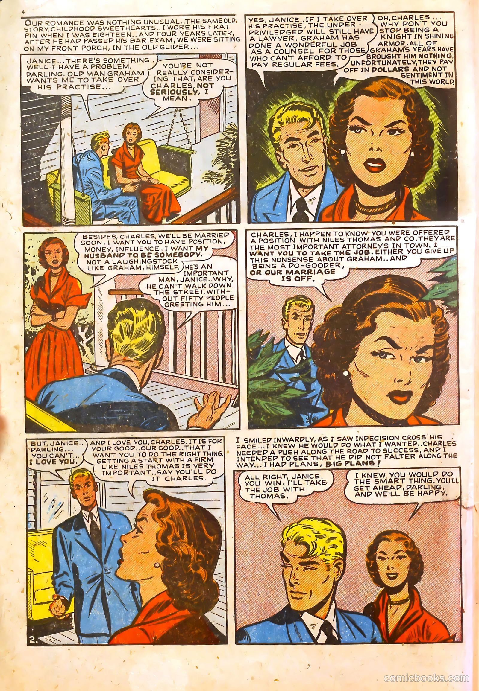 Darling Romance #2 (1949) — page 4 of 52