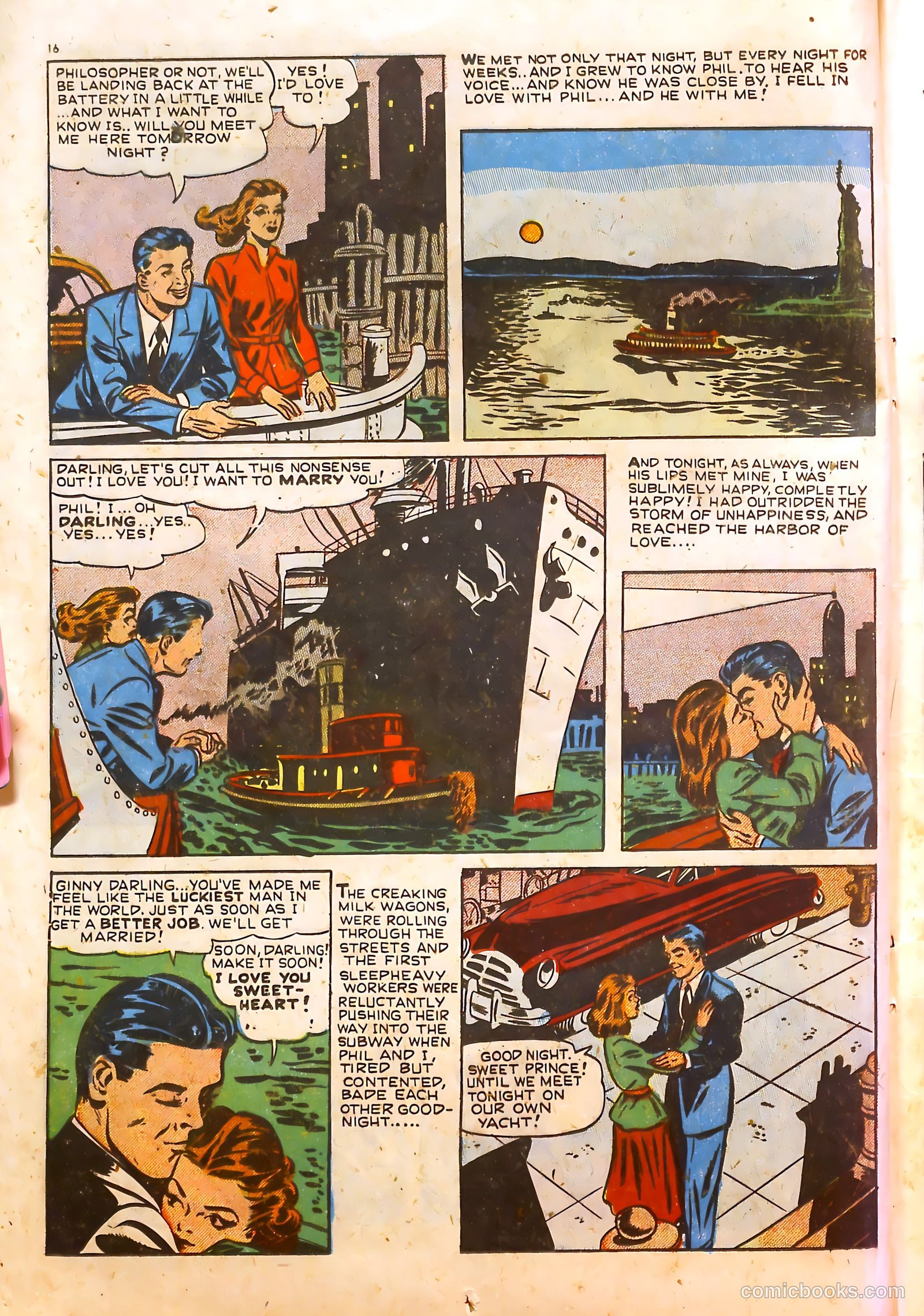 Darling Romance #2 (1949) — page 16 of 52