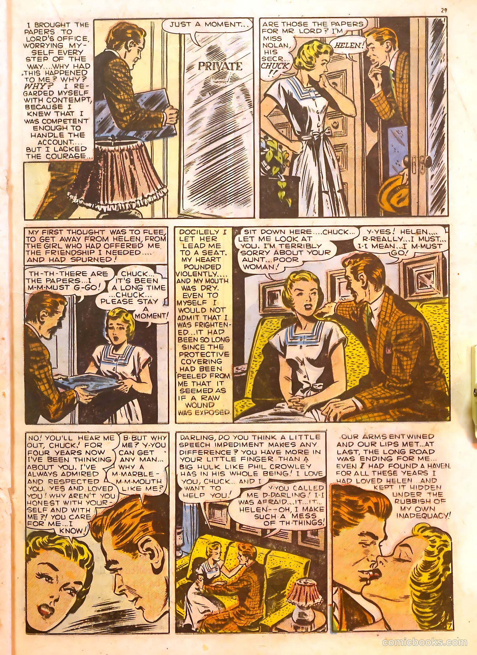 Darling Romance #2 (1949) — page 29 of 52