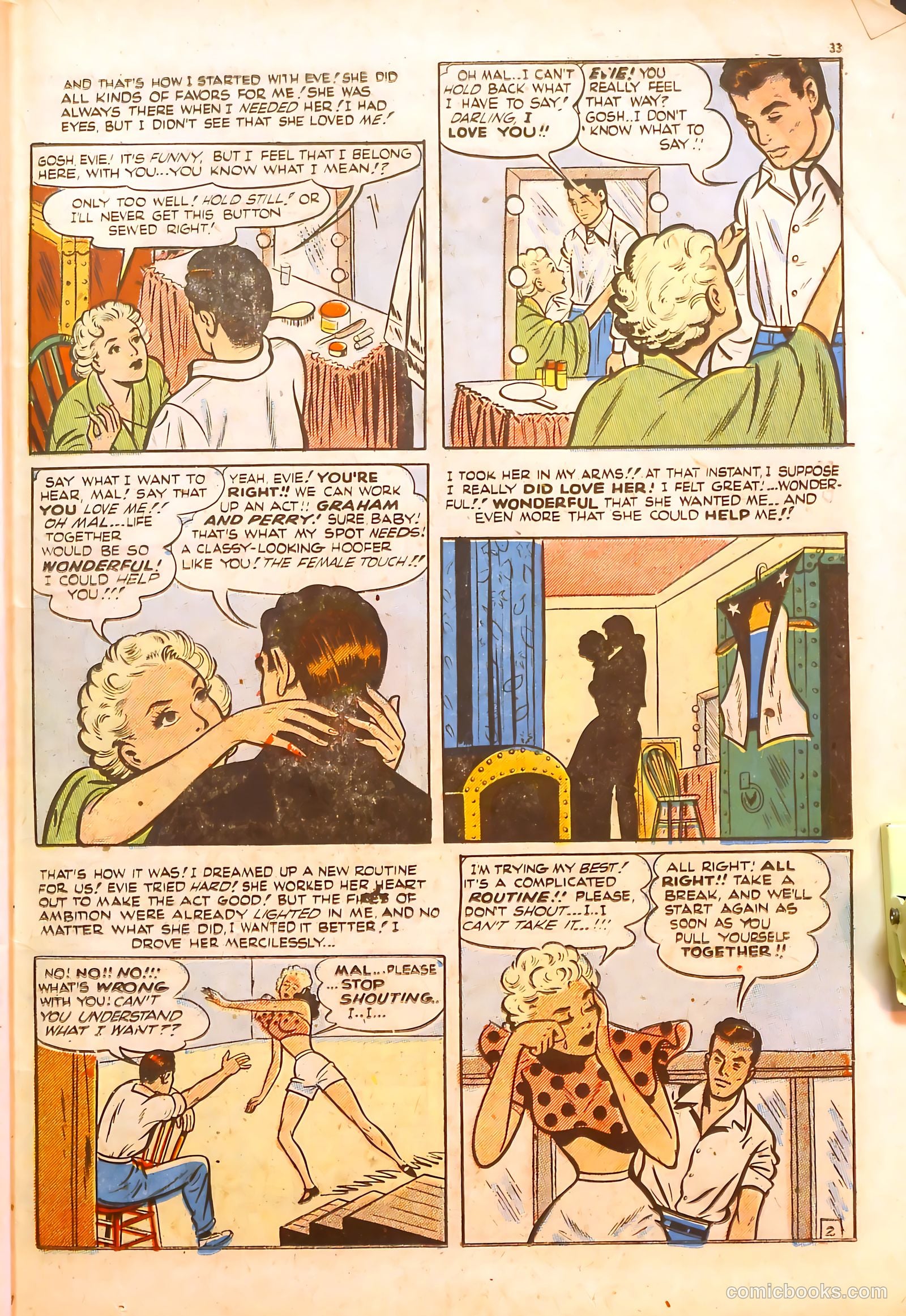 Darling Romance #2 (1949) — page 33 of 52