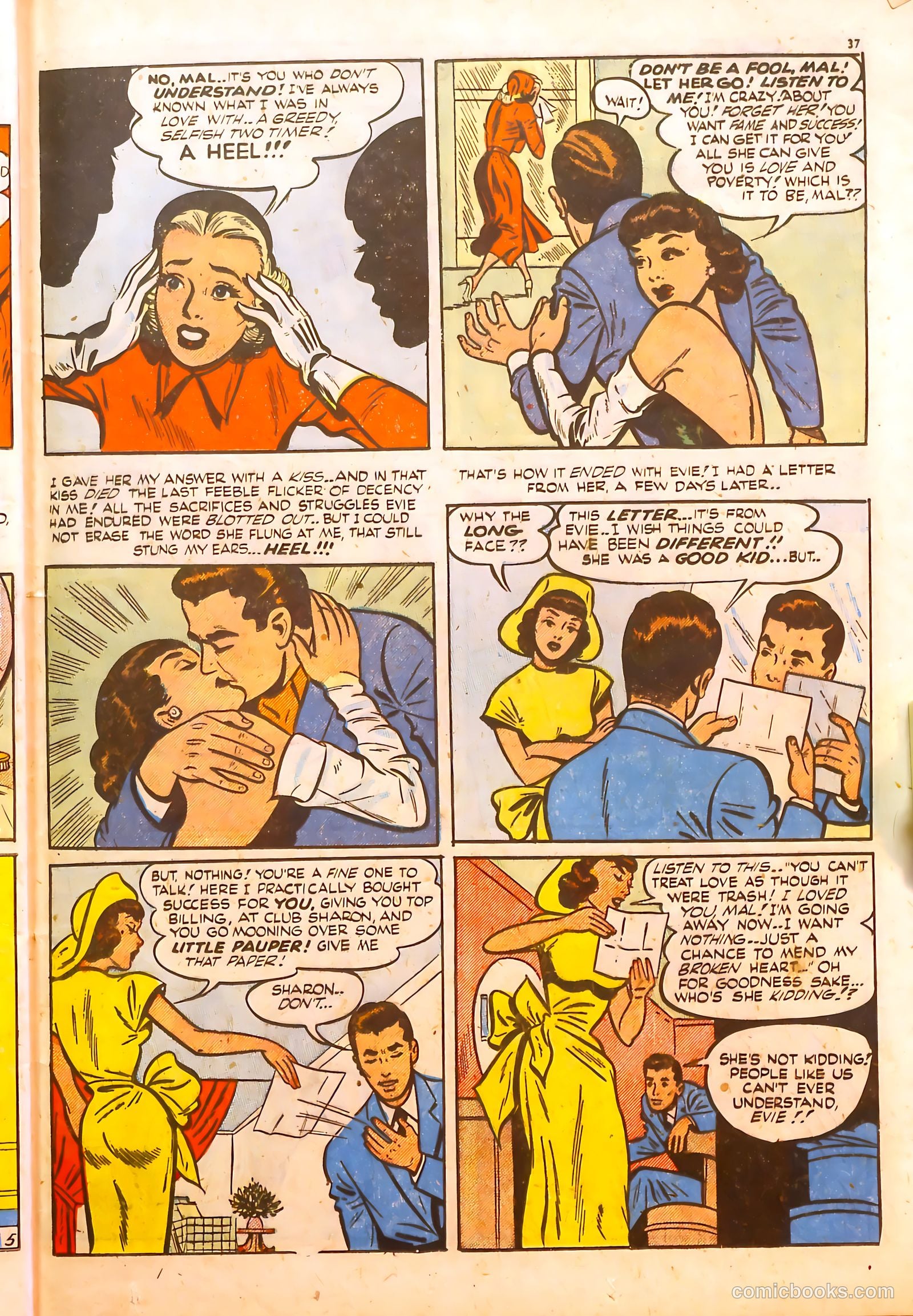 Darling Romance #2 (1949) — page 37 of 52